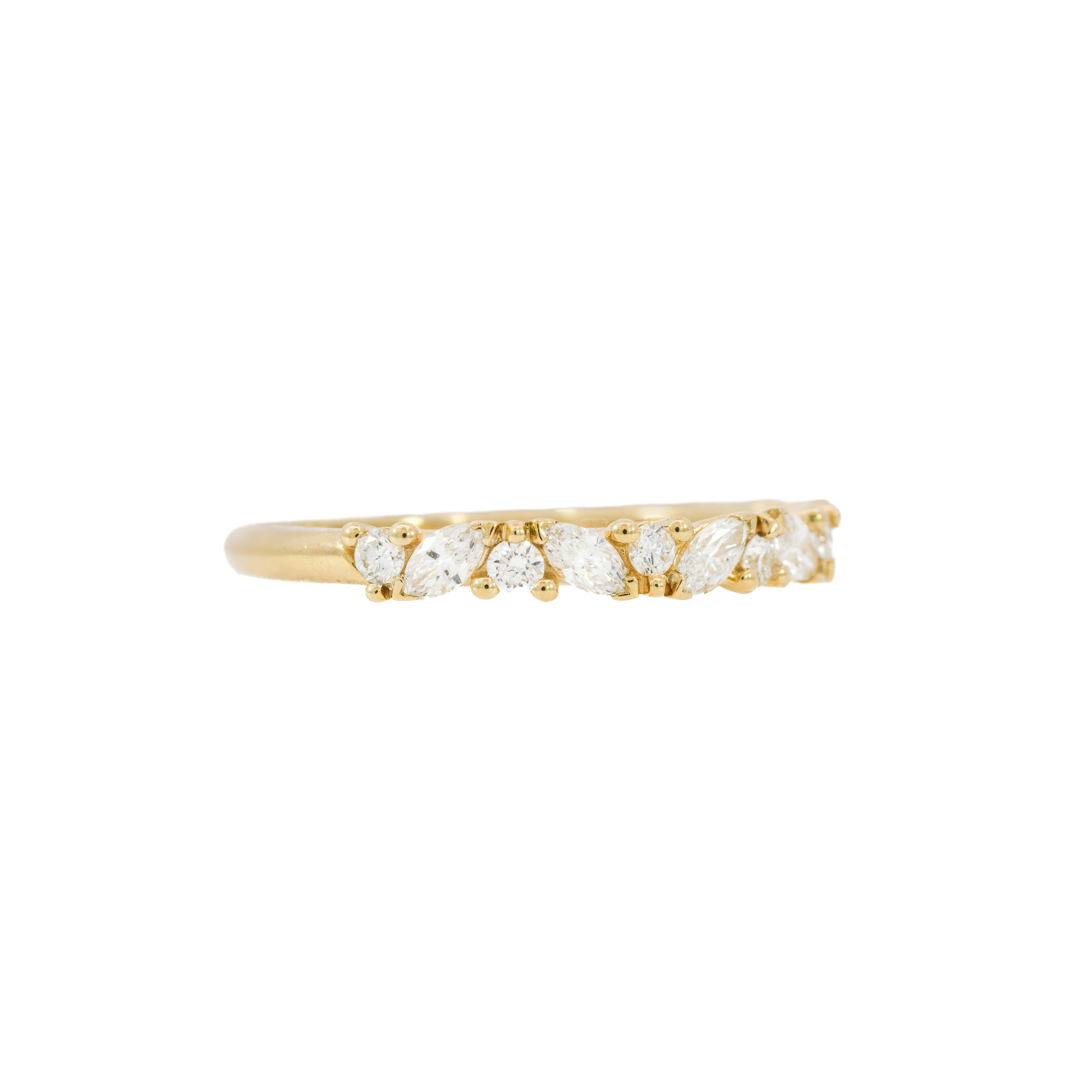 Lillianne Diamond Band Ring for Women - Elegant Wedding, Engagement & Anniversary Jewelry Gift - Perfect for Special Occasions & Everyday Wear