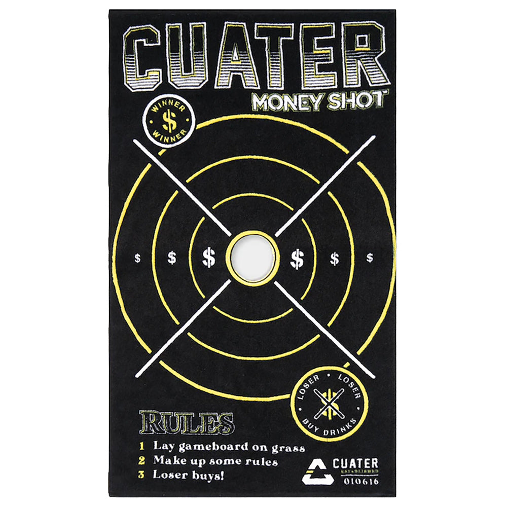 Cuater by TravisMathew Money Shot Golf Towel - Premium Microfiber Golf Towel for Club Cleaning & Sweat Absorption - Perfect for Golf Course, Driving Range & Practice Sessions