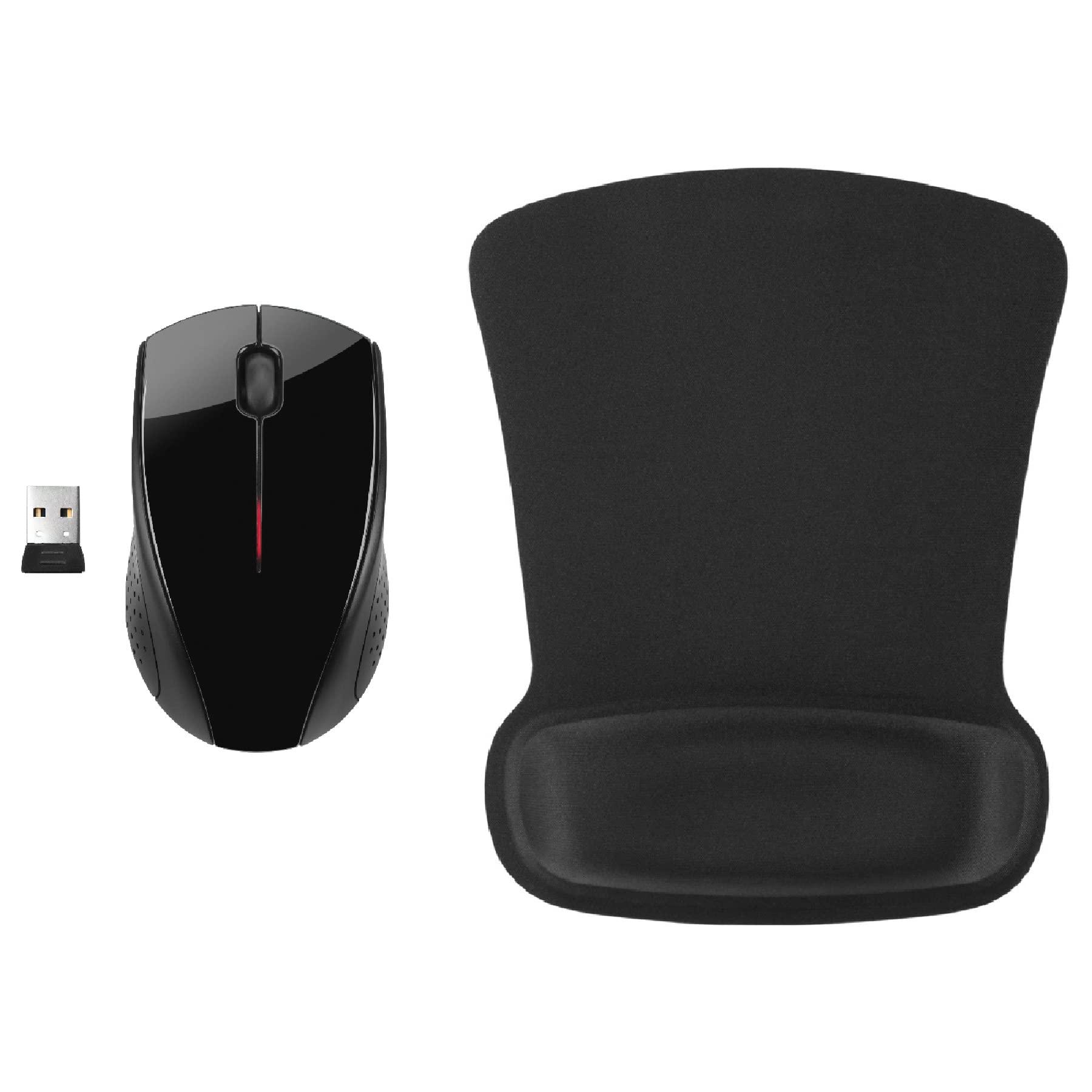 Portable Bluetooth Mini Speaker with Wireless Mouse & Gel Mouse Pad - Compact Travel & Home Office Bundle for Music, Calls & Productivity | X3000 G2 Modern Workspace Set