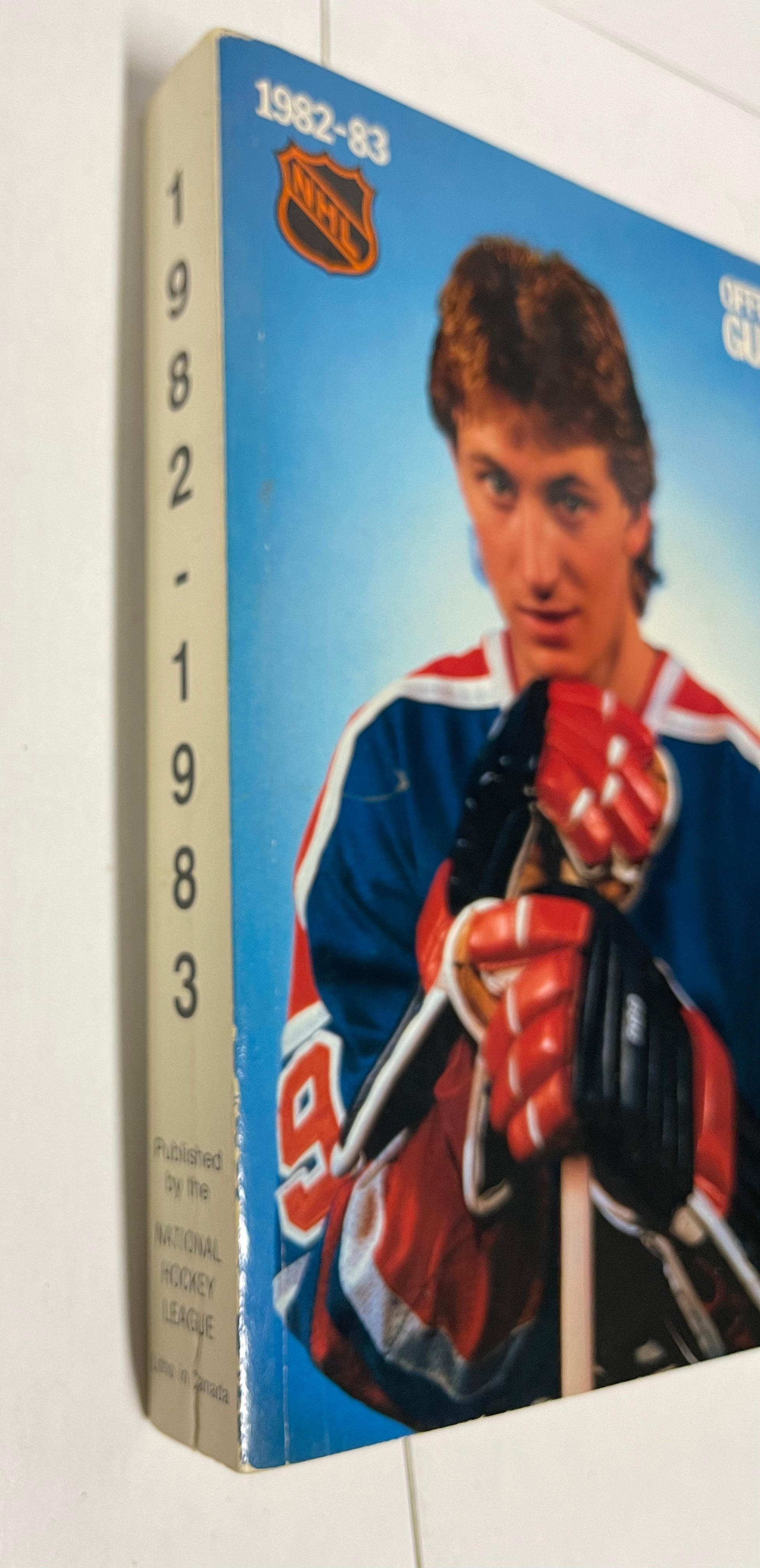 1982-83 NHL Hockey Record Book - Thick Hardcover Edition | Perfect for Hockey Fans, Collectors & Sports Memorabilia Enthusiasts | Great Gift for Hockey Lovers & Home Decor