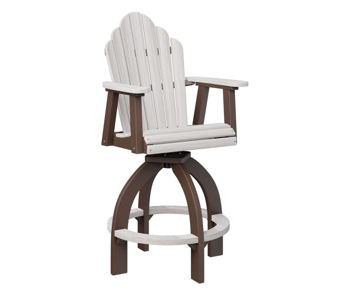 Berlin Gardens Cozi Back Swivel 30 XT Chair - Heavy Duty Outdoor Patio Furniture with Weather-Resistant Steel Frame - Perfect for Backyard, Deck, Garden & Poolside Relaxation