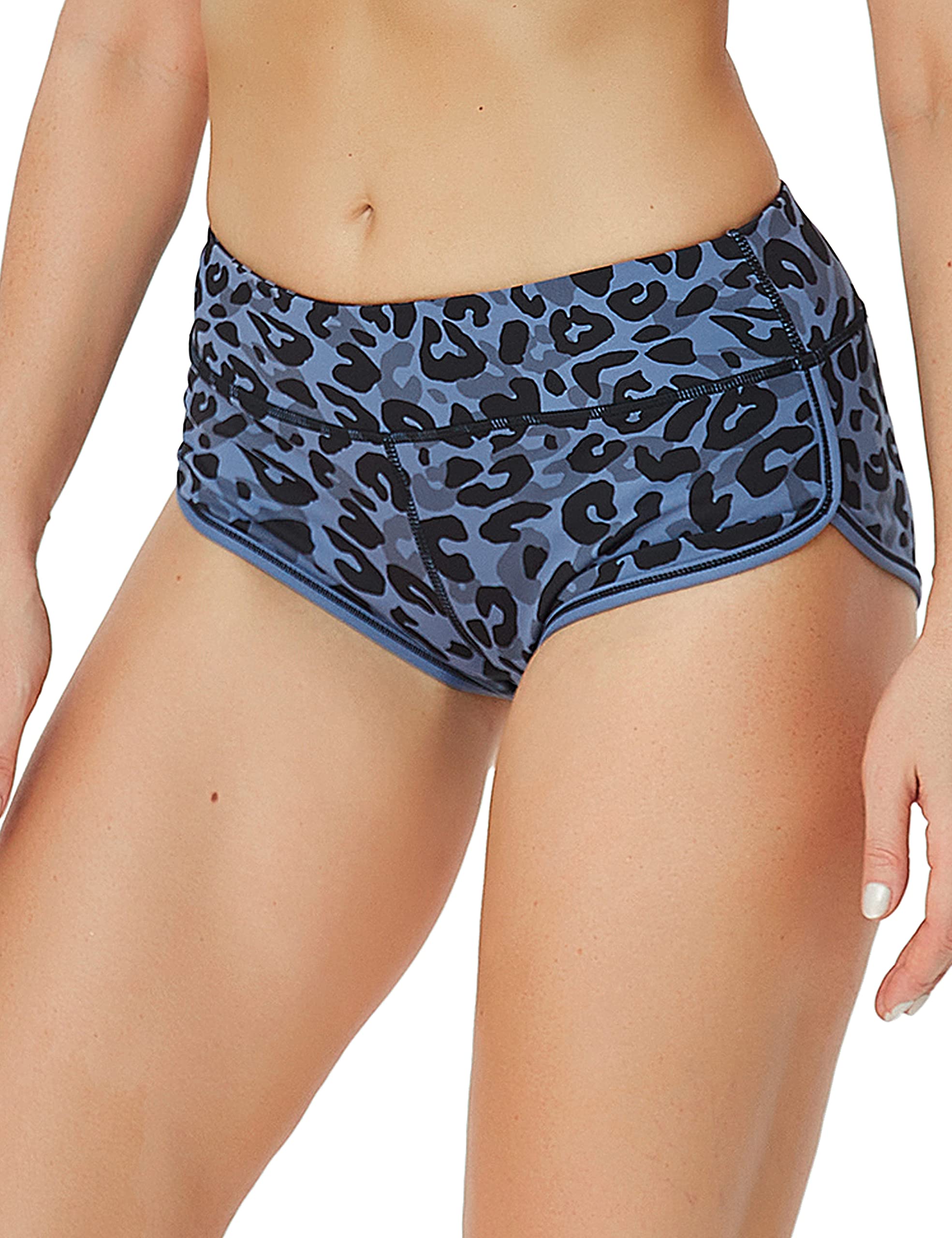 BUBBLELIME Women's Sexy High Waisted Yoga Shorts XS-XXL - Tummy Control Workout Shorts for Running, Fitness & Active Wear - Moisture Wicking, UPF 30+ - Perfect for Yoga, Gym, Jogging & Summer Outdoor Activities
