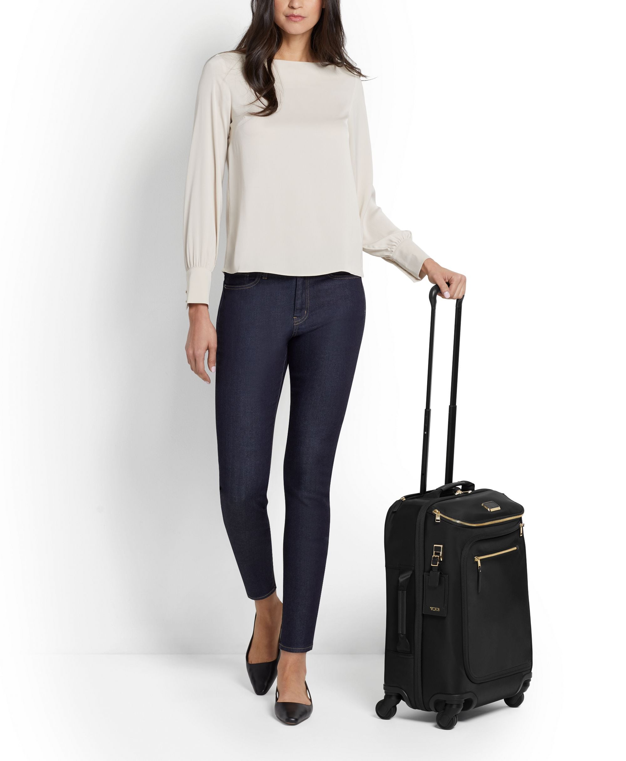 Tumi Voyageur Leger International Carry On Luggage - Lightweight Expandable Suitcase for Business Travel & Weekend Getaways