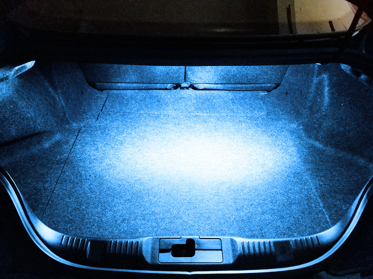 2W Ice Blue Full LED Trunk Cargo Area Light for Ford Mustang Fusion Escape Focus - Upgrade Your Vehicle Lighting for Nighttime Visibility & Style