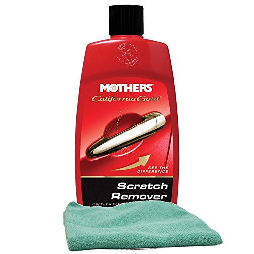 California Gold Scratch Remover for Cars (8 oz) with Free Microfiber Cloth - Professional Auto Paint Scratch Repair Kit - Perfect for Car Detailing, Paint Restoration & Minor Scratch Removal