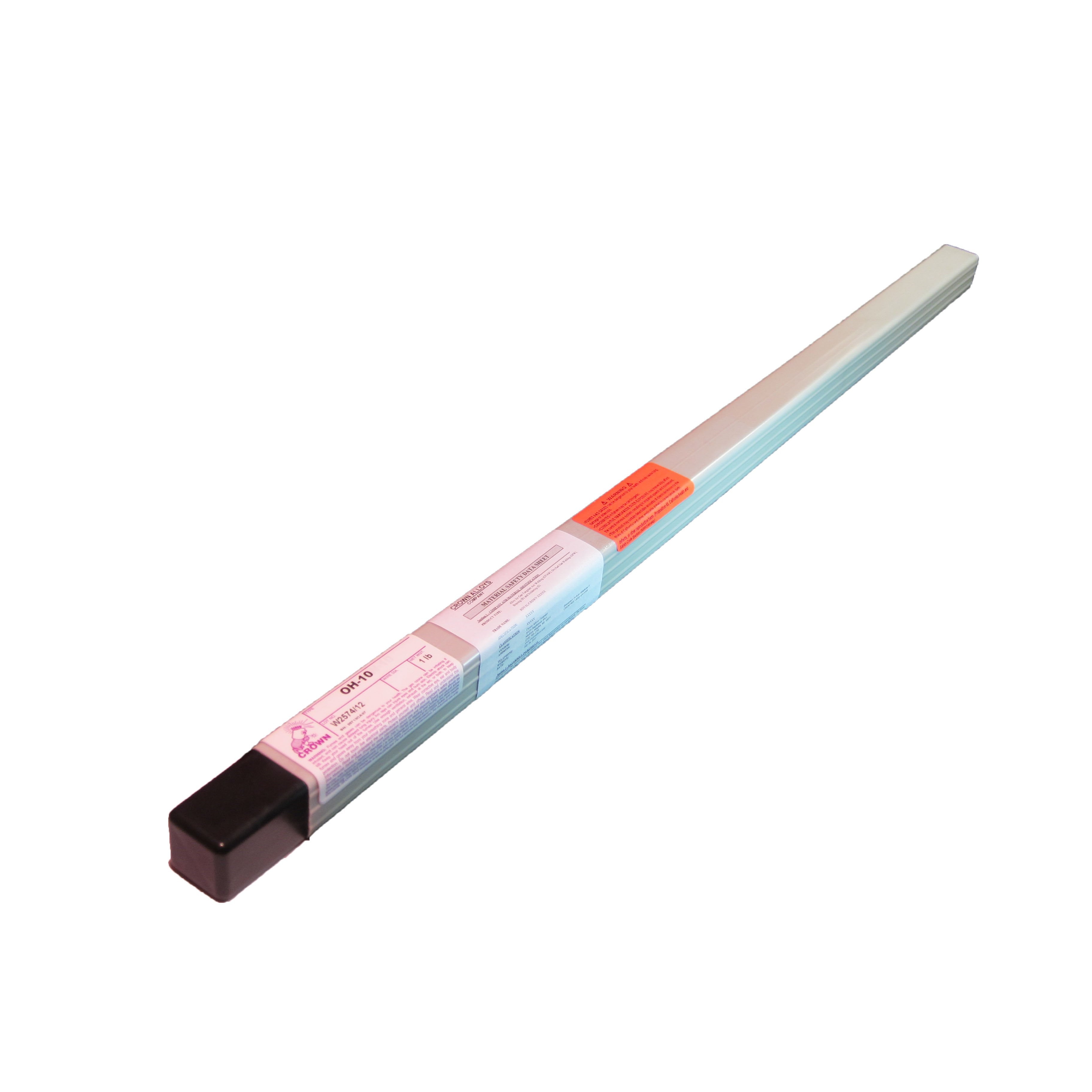 Premium TIG Welding Rods - Crown Alloys OH 10 1/8x36 (1 lb Tube) for Stainless Steel & High-Temp Alloys | Ideal for Pipe Welding, Aerospace & Industrial Fabrication