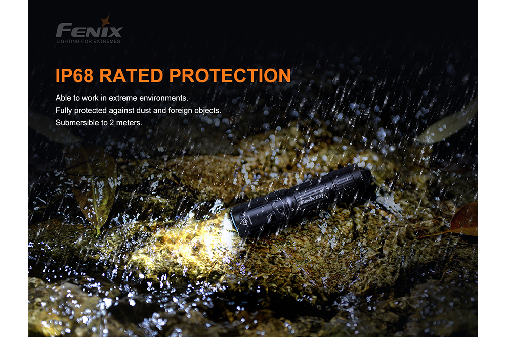 Fenix E01 V2.0 Ultra-Bright AAA LED Flashlight - Compact, Waterproof & Durable for Camping, Hiking, Emergency & Everyday Carry (EDC)