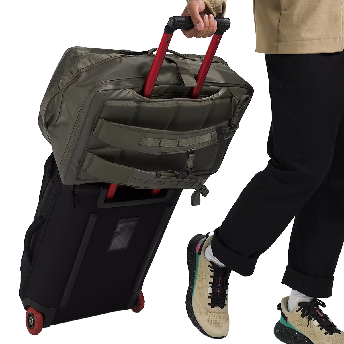 Base Camp Voyager Travel Pack - Lightweight Durable Backpack for Hiking, Camping & Outdoor Adventures | Perfect for Travel, Work & Daily Commute