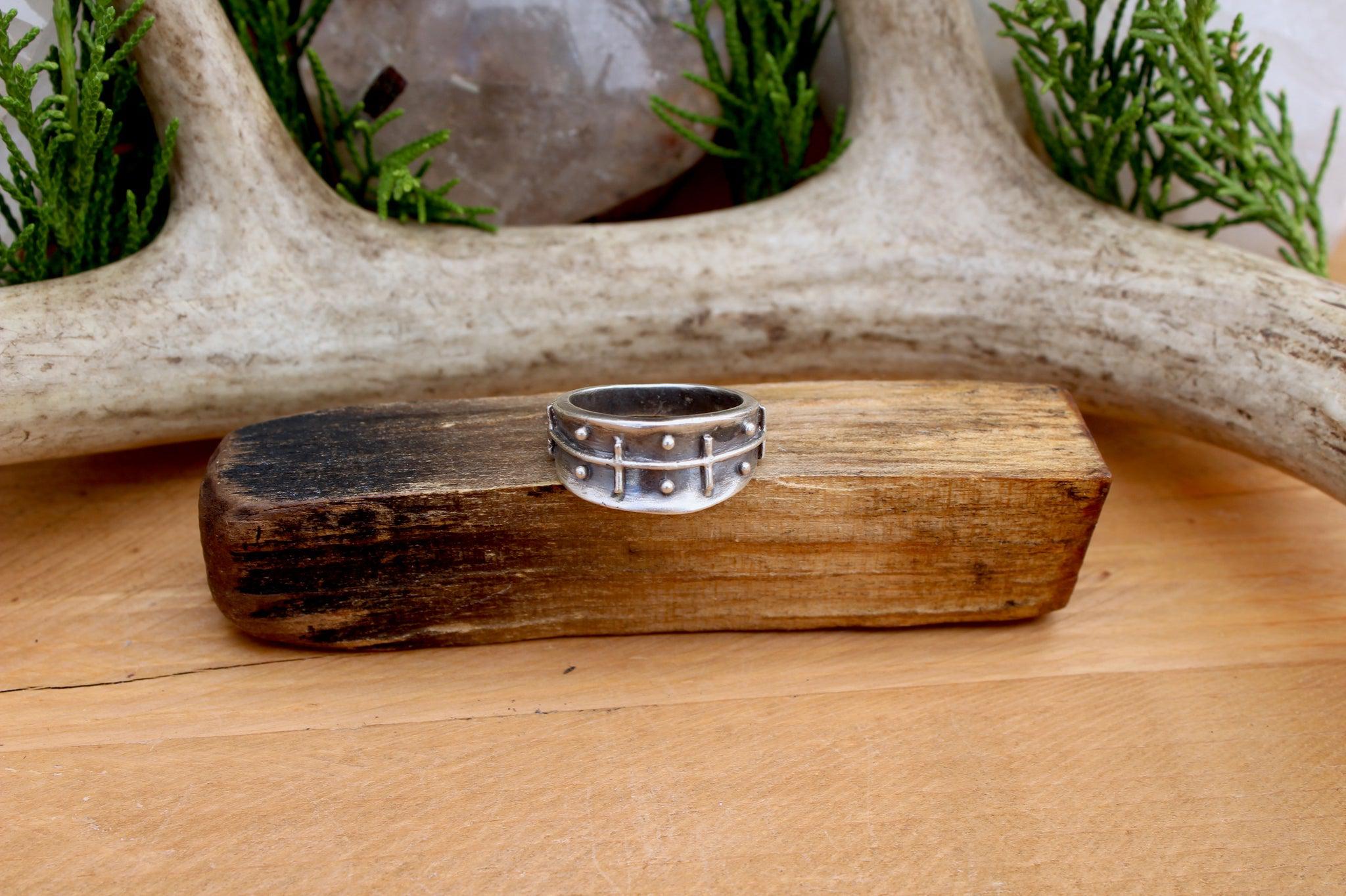 Desiderata Ring - Elegant Silver or Gold Plated Statement Ring for Women | Perfect for Weddings, Parties & Everyday Wear