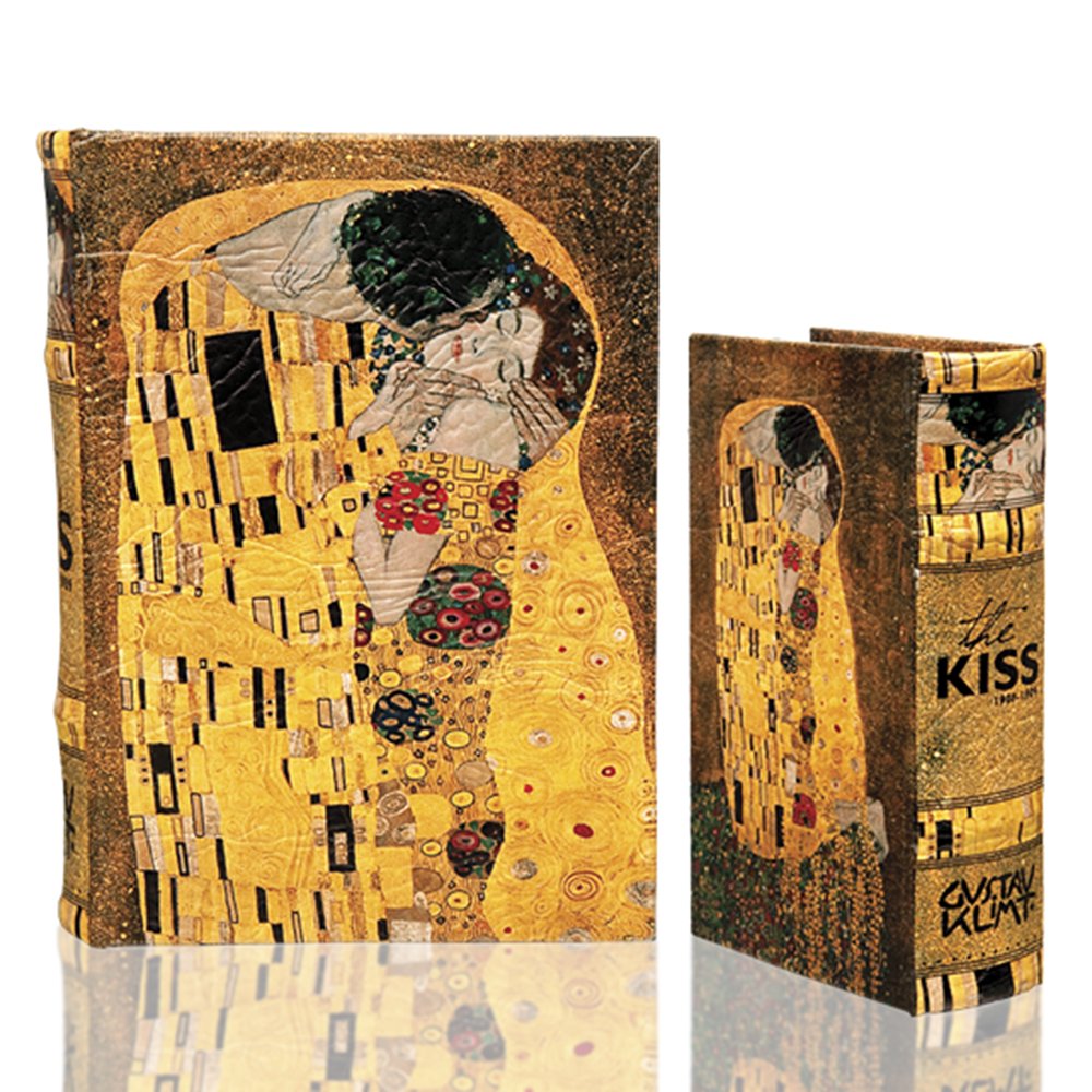 KISS Gustav Klimt Book Box Set - Art Books Collection with Famous Paintings - Perfect for Art Lovers, Home Decor & Gift Giving
