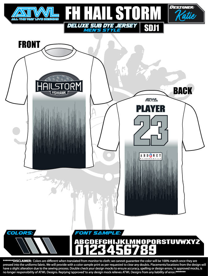 Fishhawk Fall League Men's Sublimated Basketball Jerseys - Breathable & Lightweight for Game Day & Team Sports