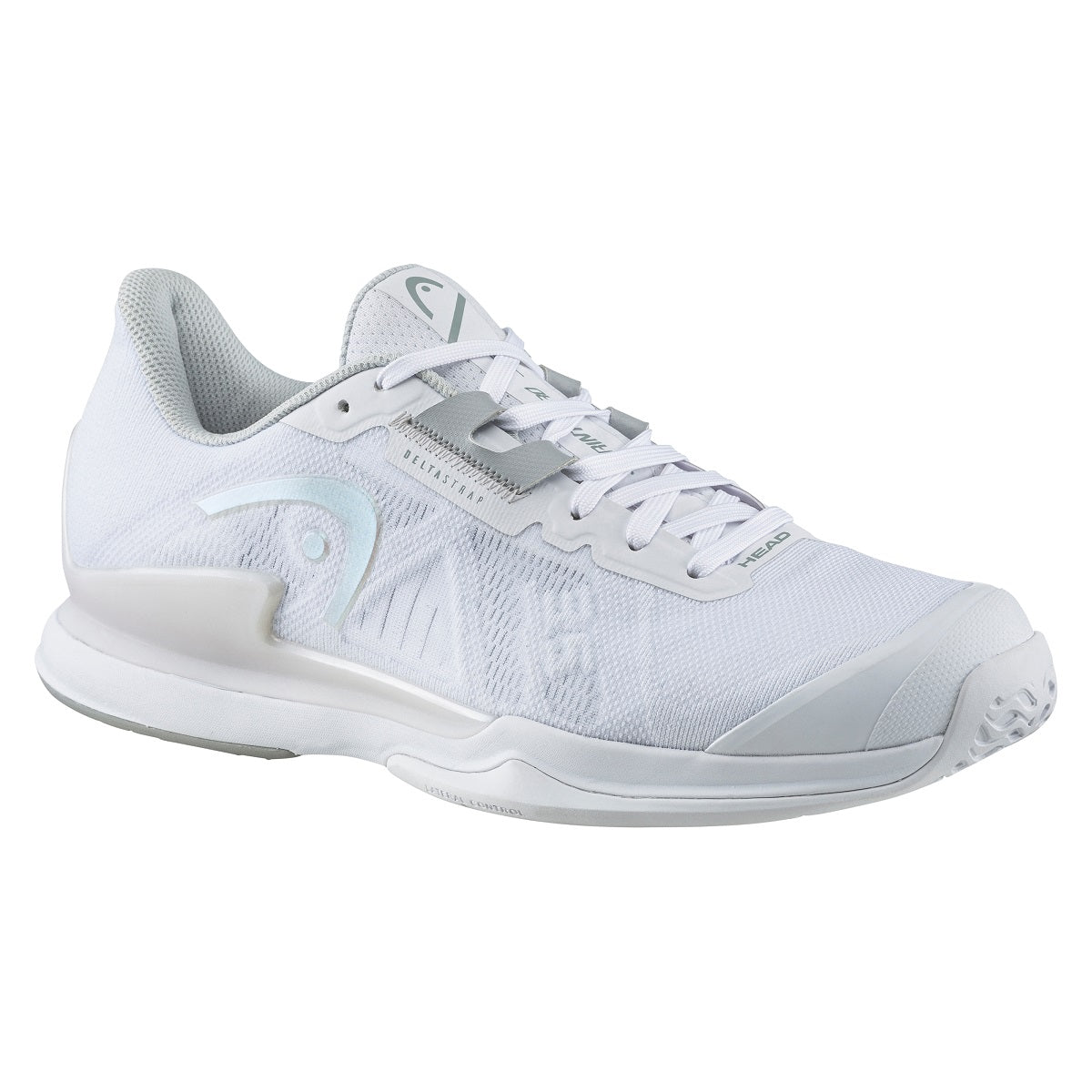 Head Sprint Pro 3.5 Women's Tennis Shoes - Lightweight & Breathable White/Iridescent Athletic Shoes for Women - Perfect for Court Play, Training & Casual Wear