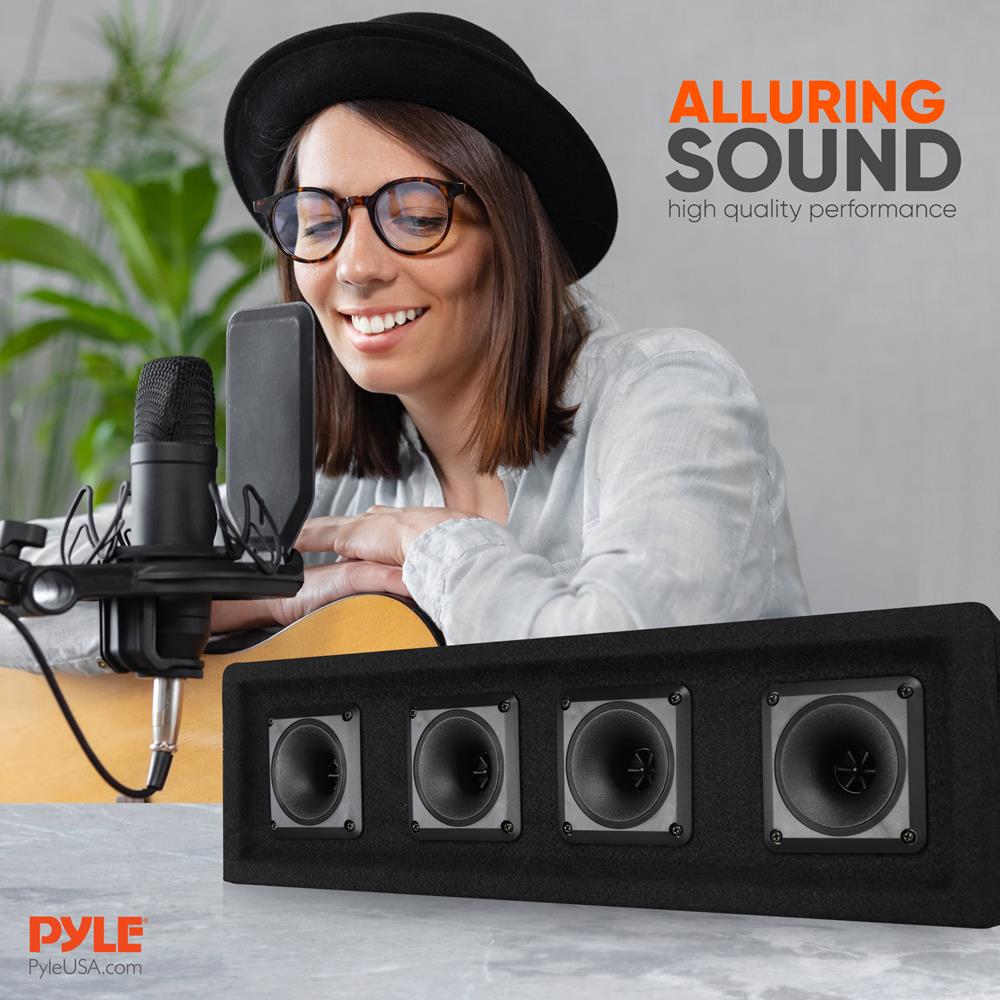 4-Way DJ Tweeter System - High-Quality Audio Speaker for Professional DJs, Clubs, and Live Events - Perfect for Clear Vocals and Crisp Highs