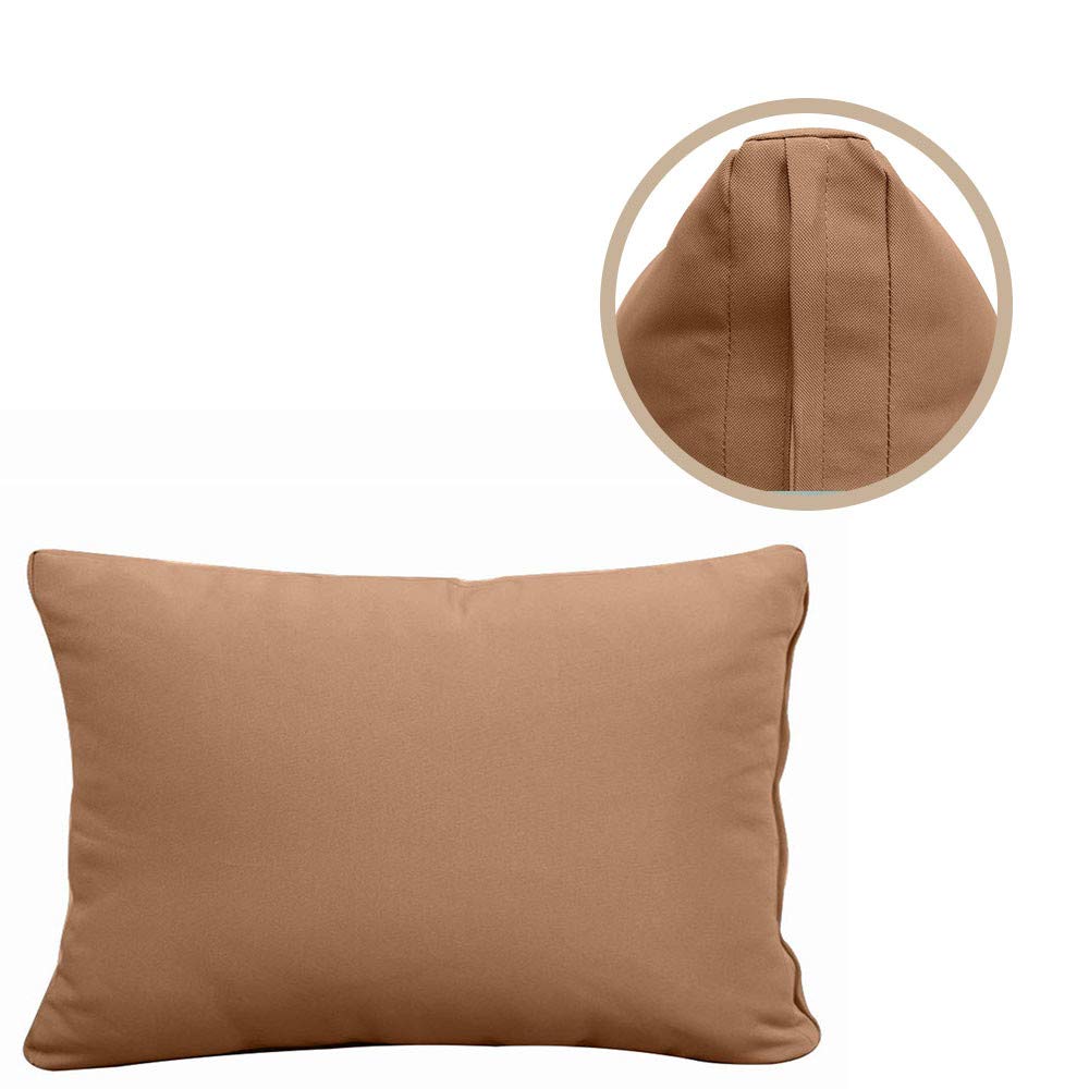 Style2 AD104 5PC Knife Edge Outdoor Daybed Mattress Set with Cushions & Bolster Pillows - Perfect for Patio, Poolside, and Garden Lounging