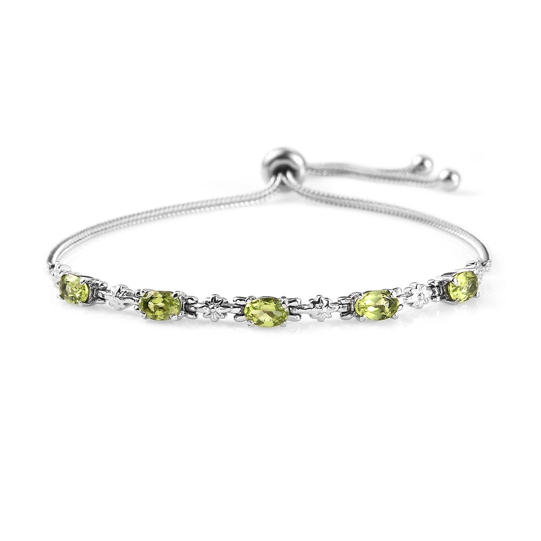 Birthstone Bracelets for Women - Adjustable Charm Bolo Bracelet with Gemstones | Perfect for Engagement, Anniversary, Wedding Promise & Birthday Gifts | Ideal for Everyday Wear, Special Occasions & Thoughtful Present Giving