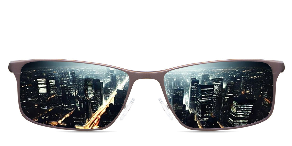 Briggs Men's Prescription Sunglasses - Polarized UV Protection Glasses for Driving, Fishing & Outdoor Activities