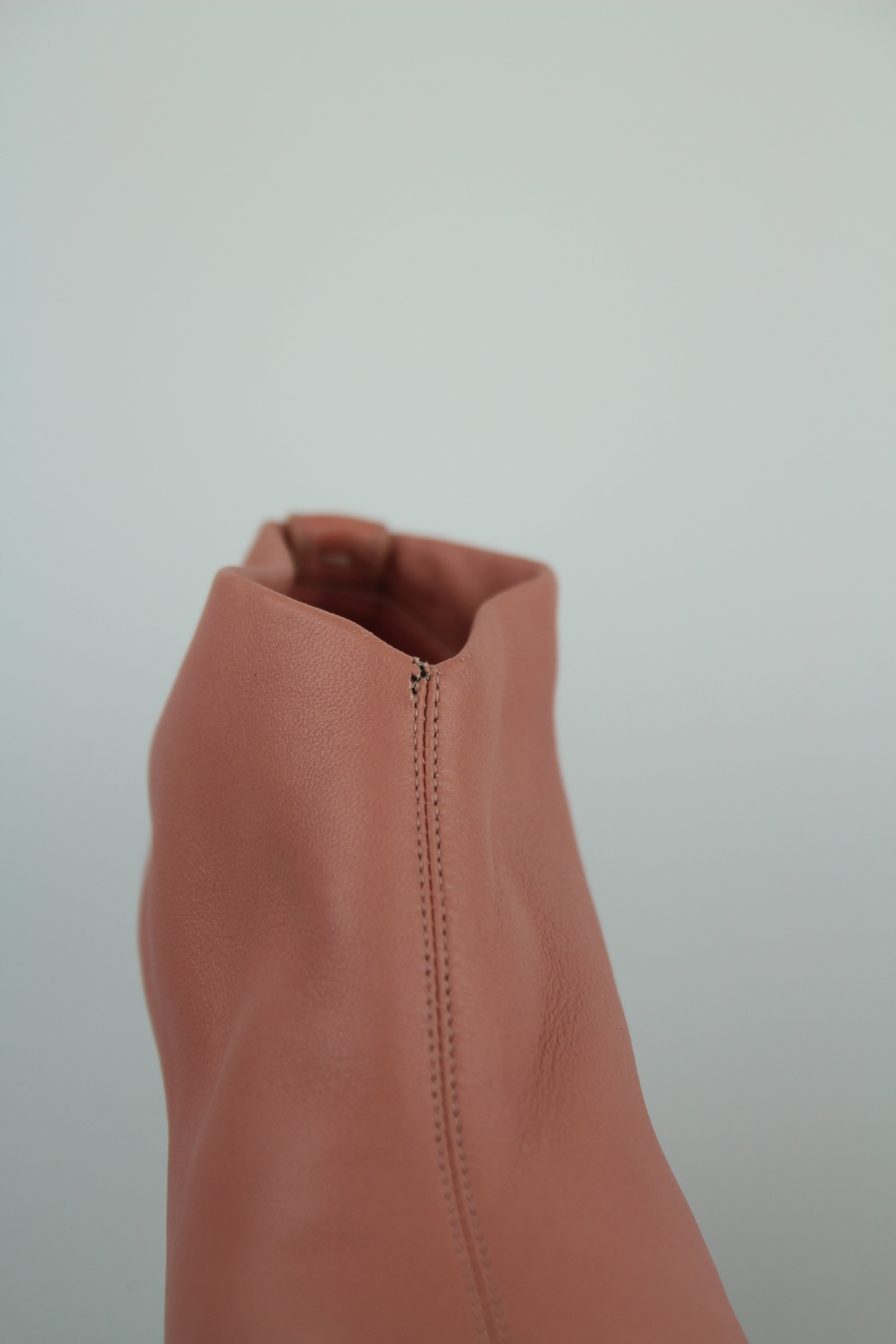 The Row Pink Antique Leather Boots Size 39.5 - Stylish & Comfortable for Women's Casual & Dressy Outfits