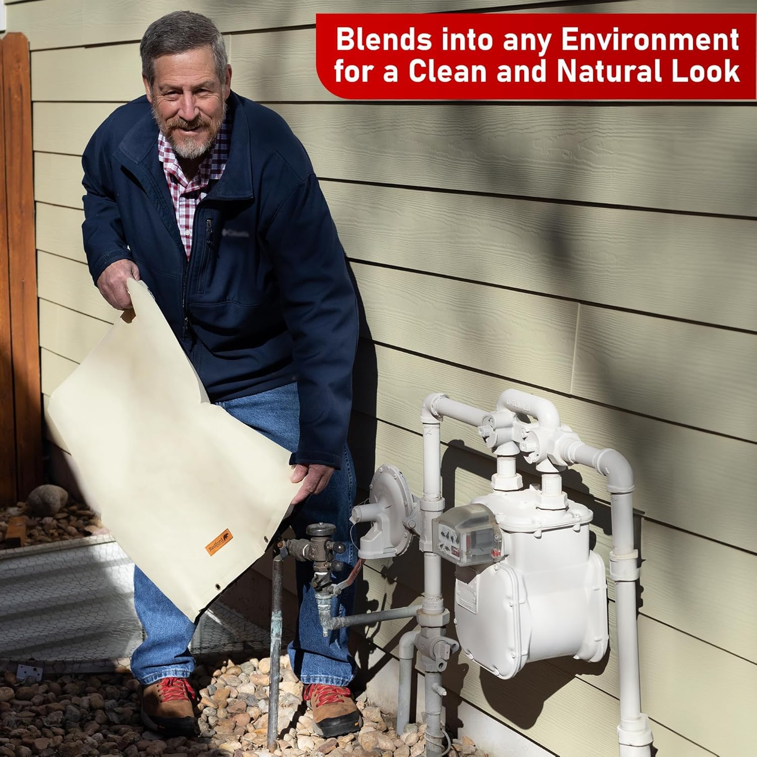 Redford Supply Co. Cold Snap (5°F) Backflow Preventer Insulation Cover - 36