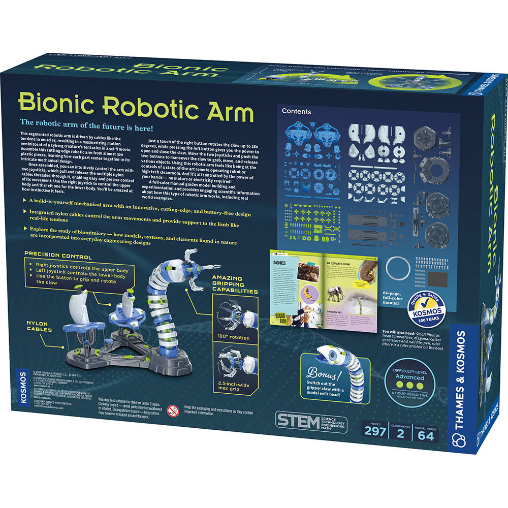 Bionic Robotic Arm - Advanced Prosthetic Hand with AI Technology for Amputees | Daily Use & Rehabilitation Support
