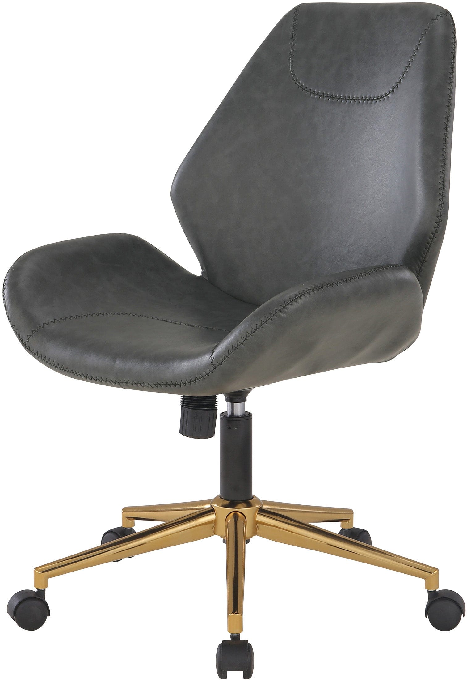 Office Star Reseda Ergonomic Office Chair with Adjustable Height & Lumbar Support - Perfect for Home Office, Gaming, and Workspace Comfort