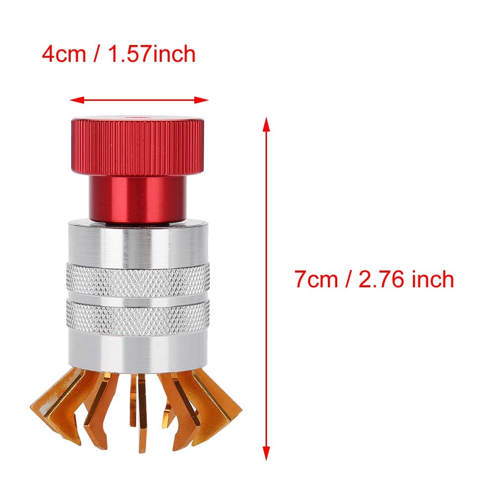 Professional Watchmaker Repair Tool Kit - Watch Parts & Back Case Remover for Battery Replacement (Red) | Perfect for Watch Repair, Maintenance & DIY Jewelry Projects at Home or Workshop