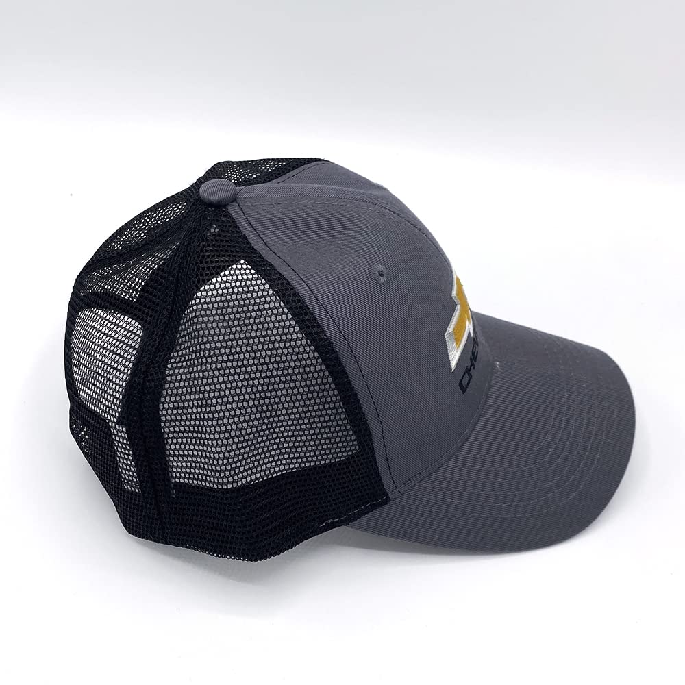 Chevrolet Mesh Back Baseball Cap - Breathable & Adjustable Trucker Hat for Men & Women - Perfect for Outdoor Sports, Hiking, and Casual Wear