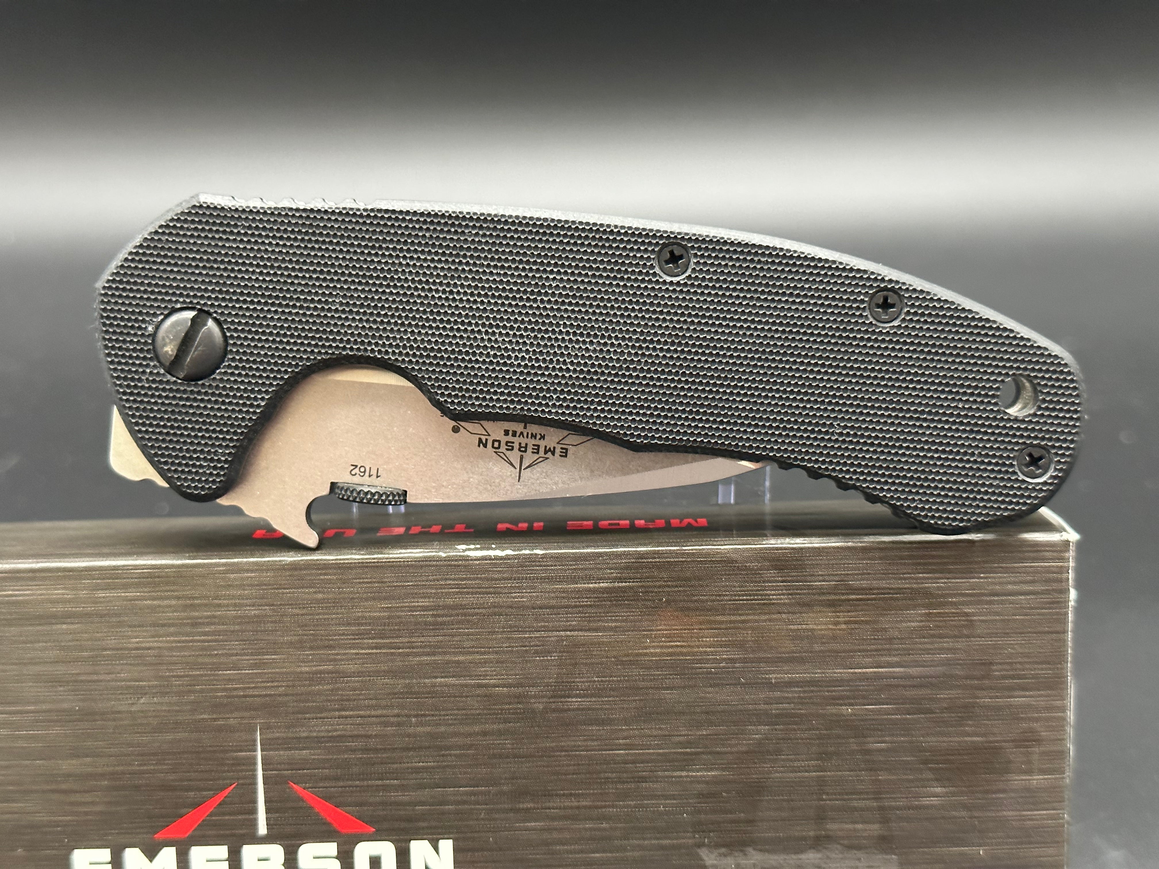Emerson CQC-14 SF Snubby Tactical Folding Knife - EDC Pocket Knife for Outdoor, Camping, Survival & Everyday Carry