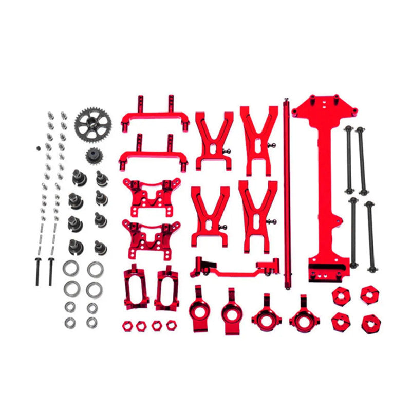 WLtoys 1/18 A949 A959 A969 A979 K929 RC Car Metal Upgrade Parts Kit - 19PCS Replacement Parts for Off-Road Racing, Crawling & Bashing - Durable Aluminum Alloy Upgrade Set for RC Car Enthusiasts