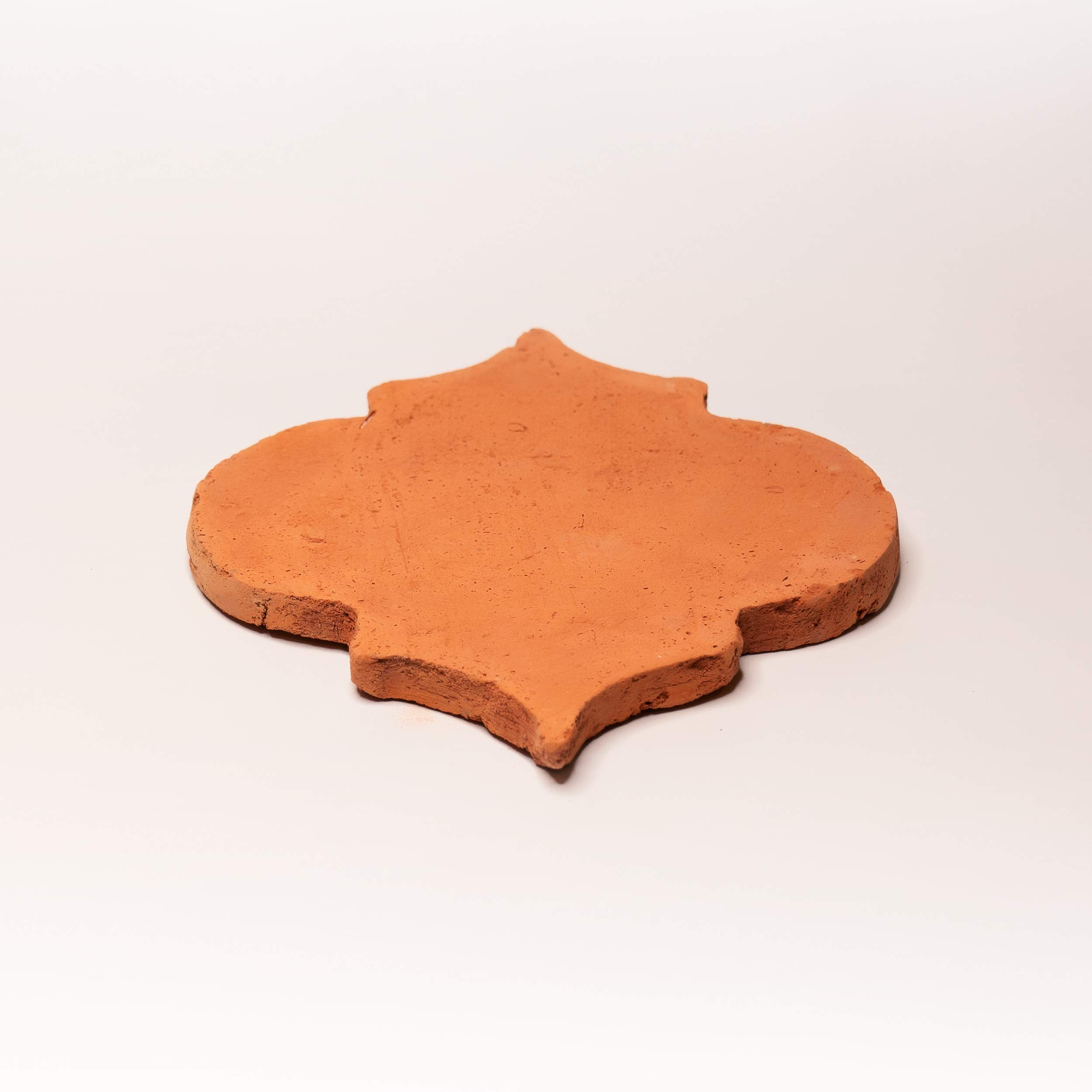 Authentic Moroccan Mosaic Tile - Natural Terracotta Arabesque Pattern 8