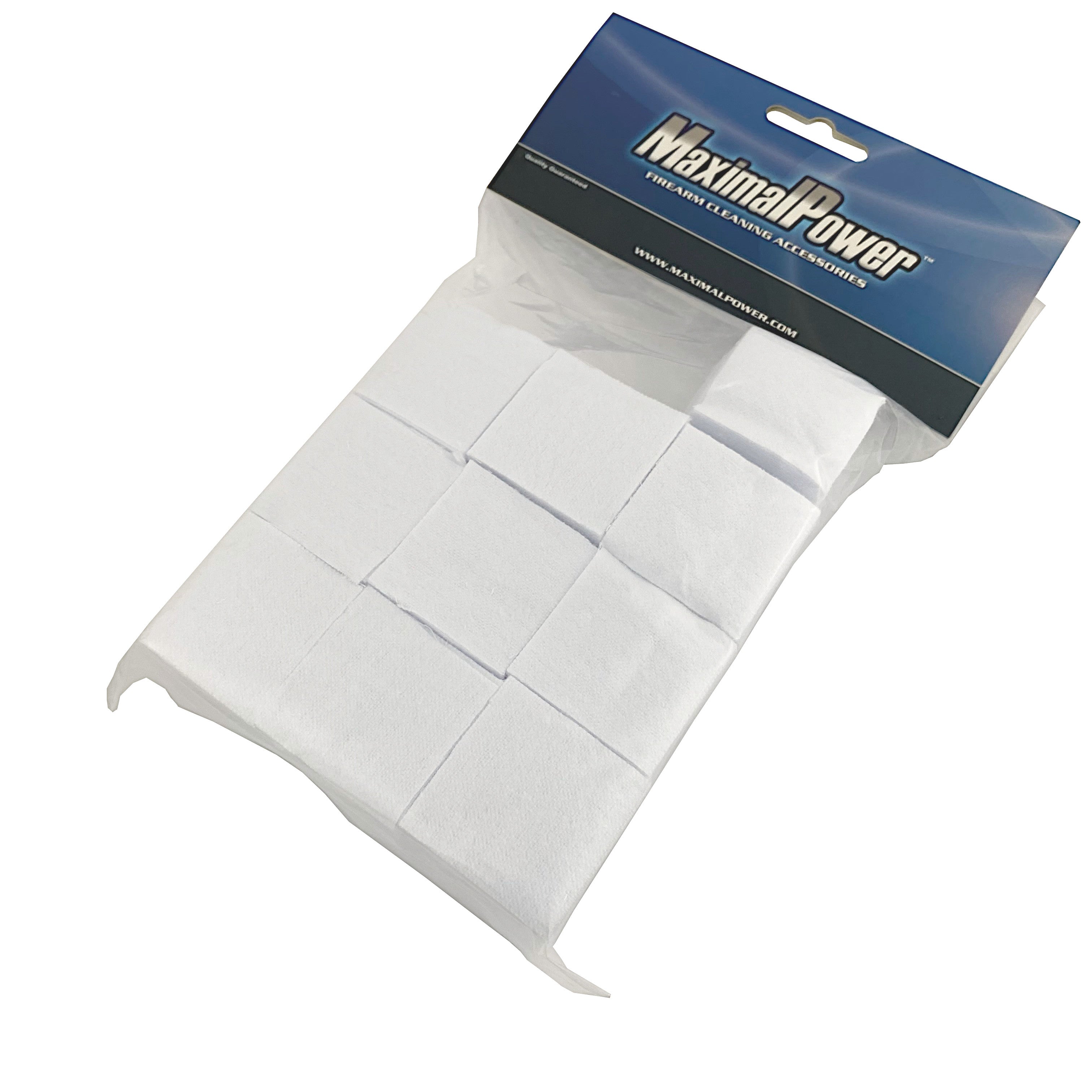 1 1/2 Inch Cotton Gun Cleaning Patches for .240 to .310 Caliber - 500 Count Bulk Pack - Perfect for Rifle, Pistol, and Shotgun Maintenance
