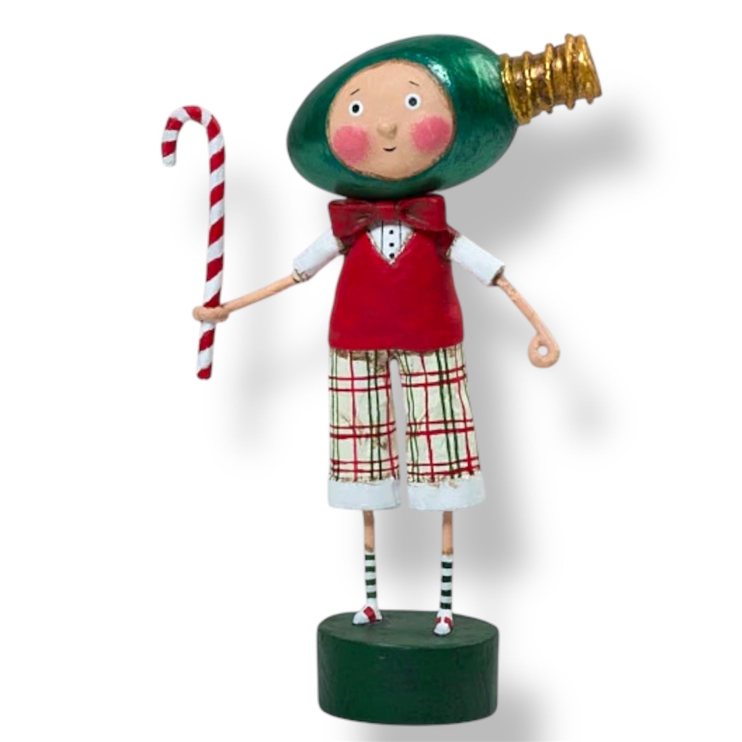 Lori Mitchell All Aglow Christmas Figurine - 2025 New Holiday Decor for Tree, Mantel & Festive Home Decorations