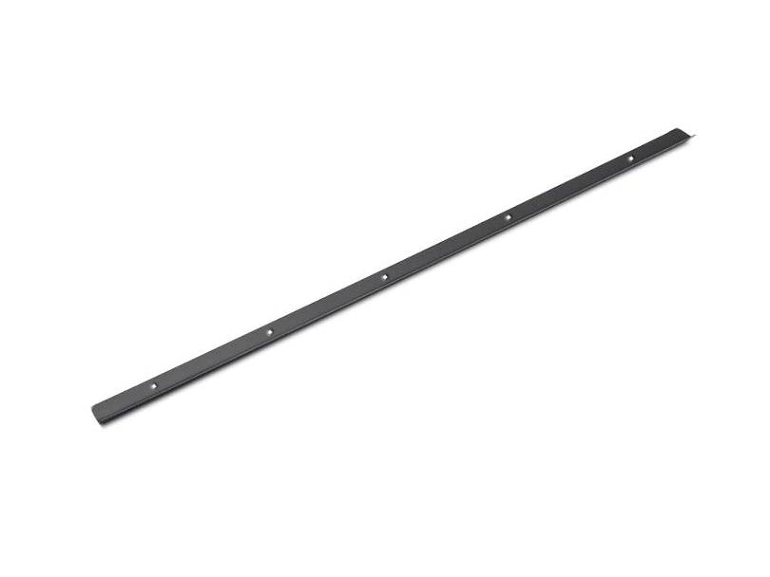 50 Inch Straight Single Row LED Light Bar Noise Cancelling Wind Diffuser - Black Aluminum Alloy for Off-Road Trucks, ATVs & UTVs - Reduces Wind Noise & Improves Light Performance