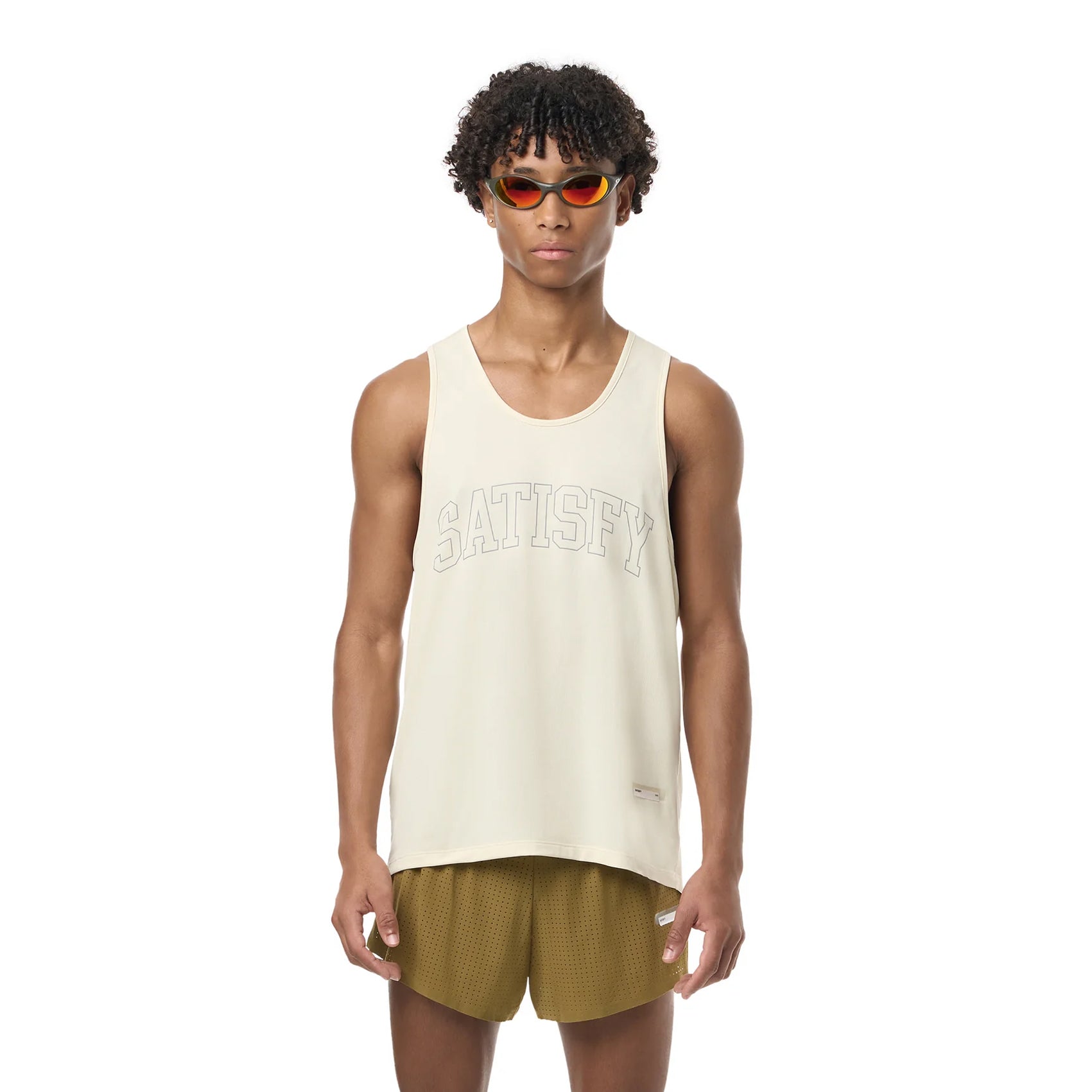 Men's Auralite Tech Singlet - Moisture-Wicking & Breathable Workout Shirt for Running, Gym & Training | Lightweight & Quick-Dry Performance Top