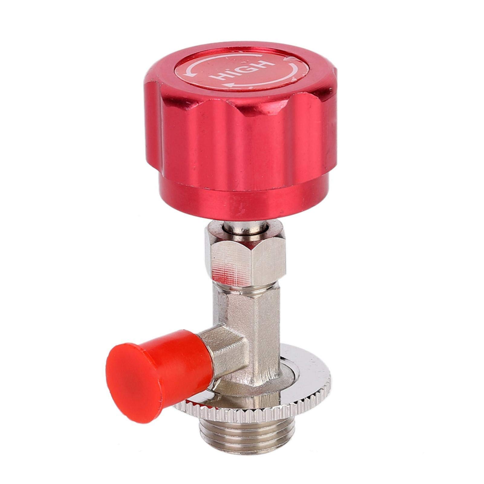 Qiilu R134A Refrigerant Bottle Opener - Professional Car AC Recharge Tool for R134A Refrigerant Can Tap & Dispensing Valve | Perfect for DIY Auto AC Repair & Maintenance