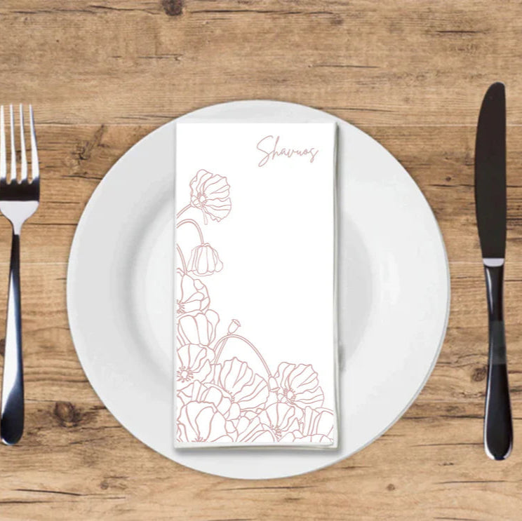 Premium Doodle Shavous Printed Guest Towels - Soft & Absorbent Cotton Hand Towels for Jewish Holidays, Home Decor & Party Essentials