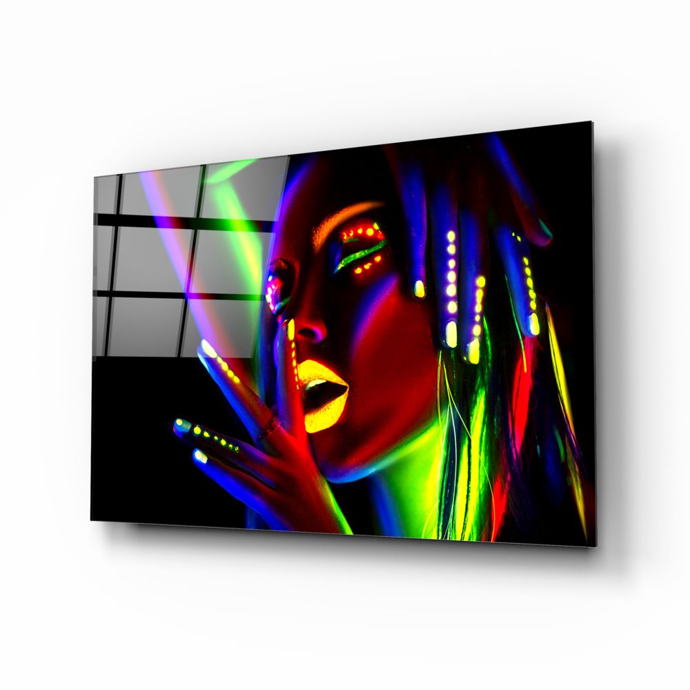 Tiger Glass Print Wall Art - Stunning Wildlife Decor for Living Room, Bedroom & Office - Perfect for Home & Office Decor