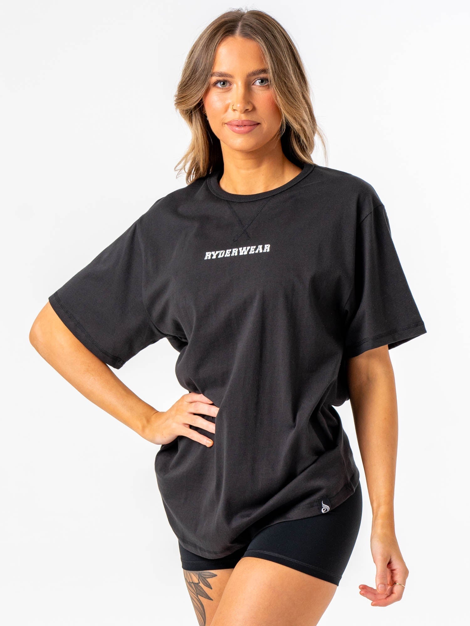 Octane Premium Faded Black T-Shirt - Soft Cotton Comfort Fit for Men & Women - Perfect for Casual Wear, Gym, and Everyday Outfits