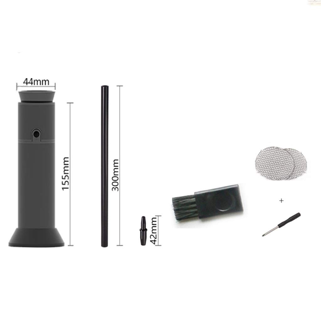Portable Smoking Gun with Hose & Dome - Handheld Wood Smoke Infuser for Meat, Salmon, Cocktails, Cheese - Perfect for BBQ, Grilling & Home Kitchen Use