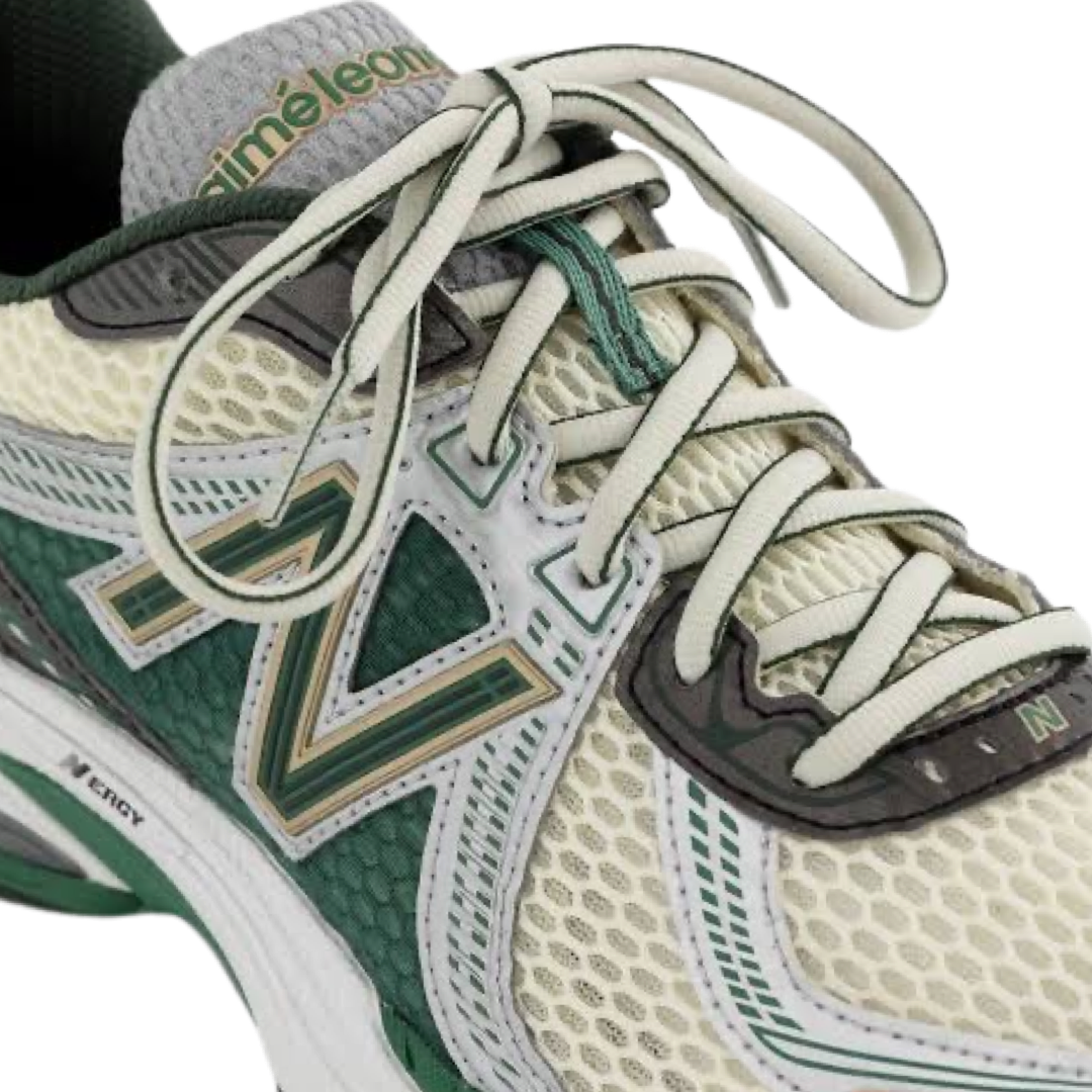 New Balance x ALD 860 V2 Sneakers - Green & White Colorway - Aime Leon Dore Collaboration - Perfect for Casual Wear & Street Style Fashion