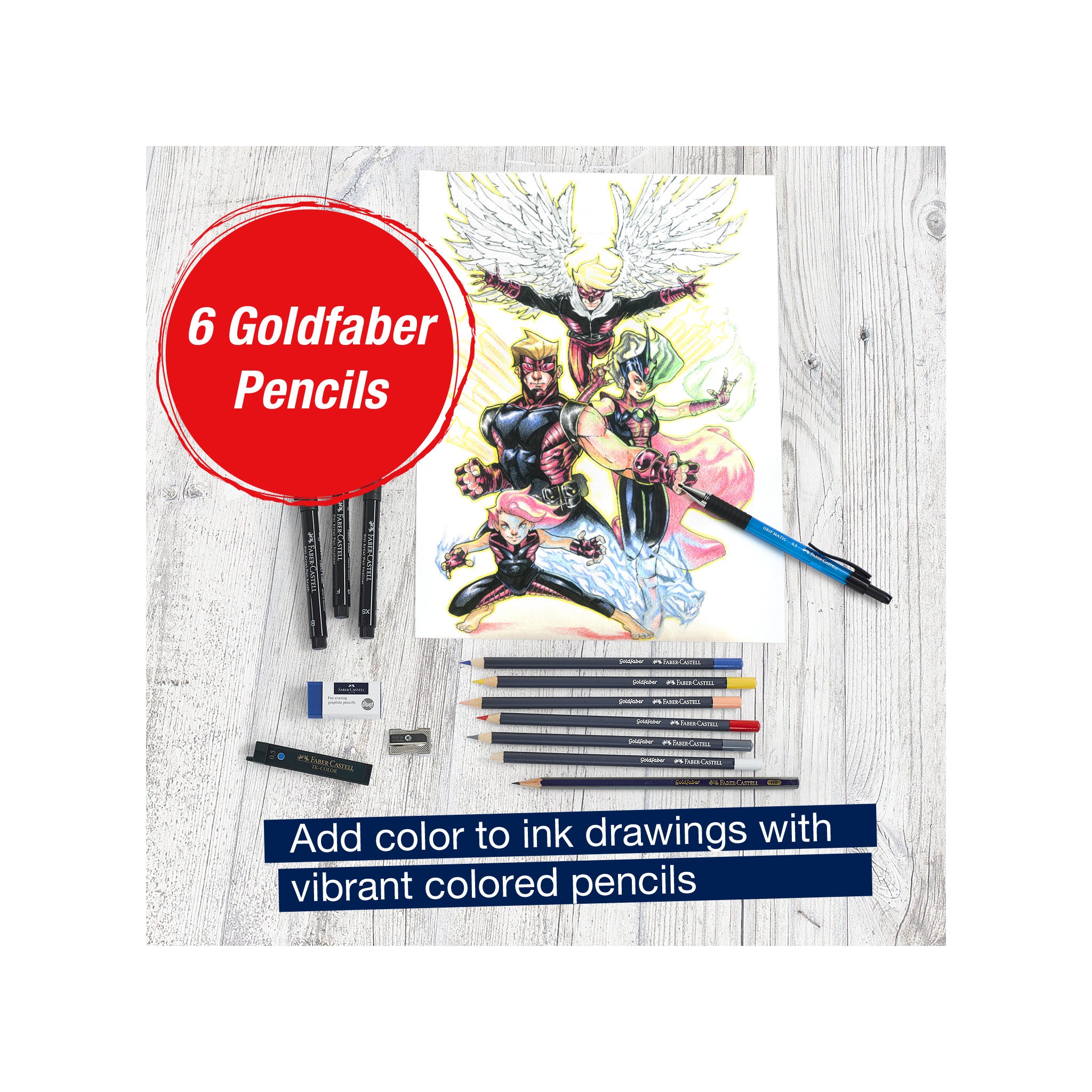 Premium Comic Illustration Gift Set - Perfect for Artists, Fans & Collectors | Ideal for Birthdays, Holidays & Creative Projects