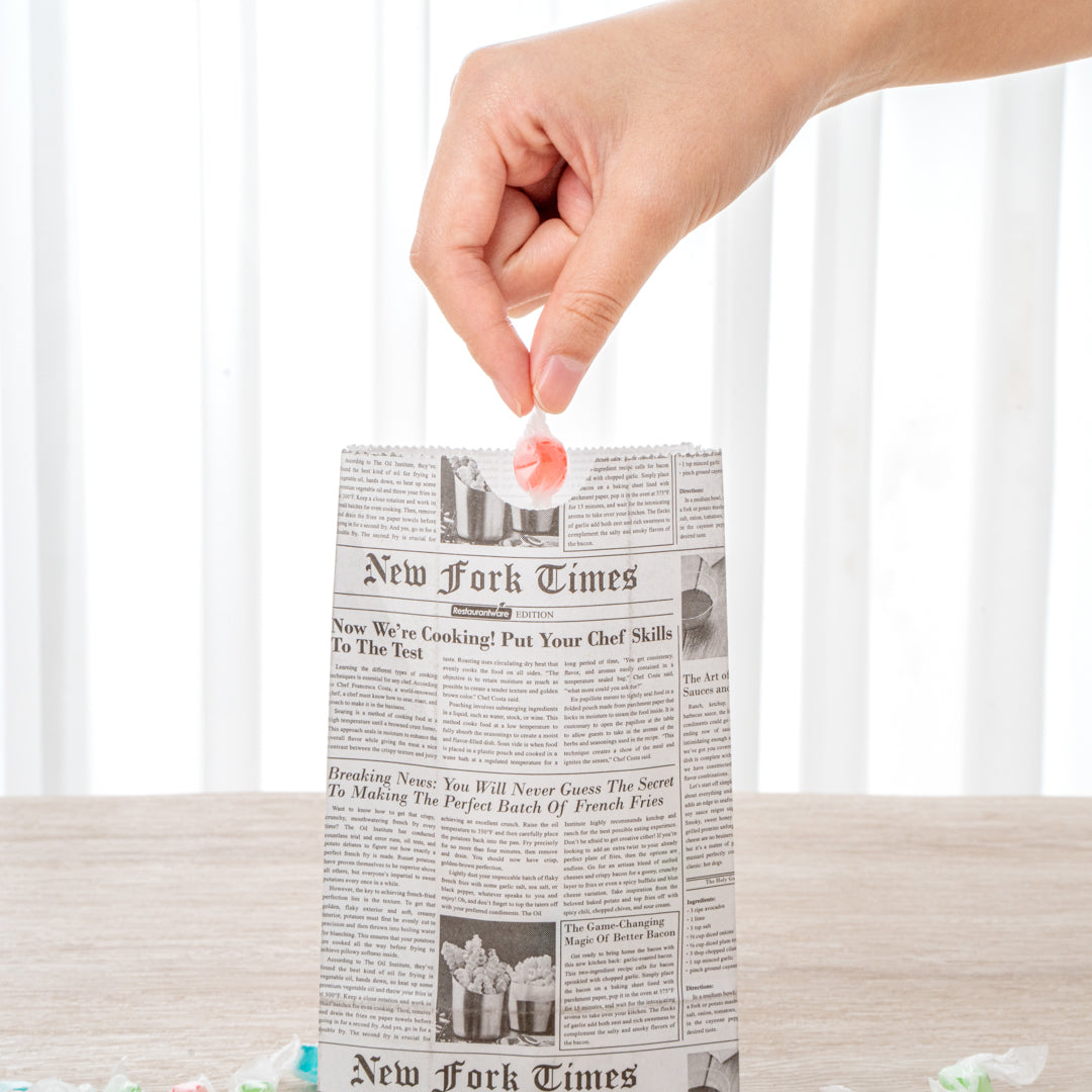 Eco-Friendly Kraft Paper Bags 2lb Capacity - 4.25