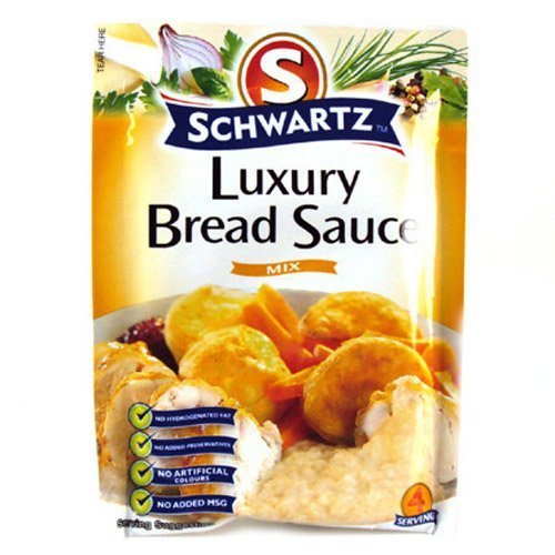 Schwartz Premium Bread Sauce Mix 40g - Traditional British Condiment for Roast Dinners, Holiday Meals & Comfort Food