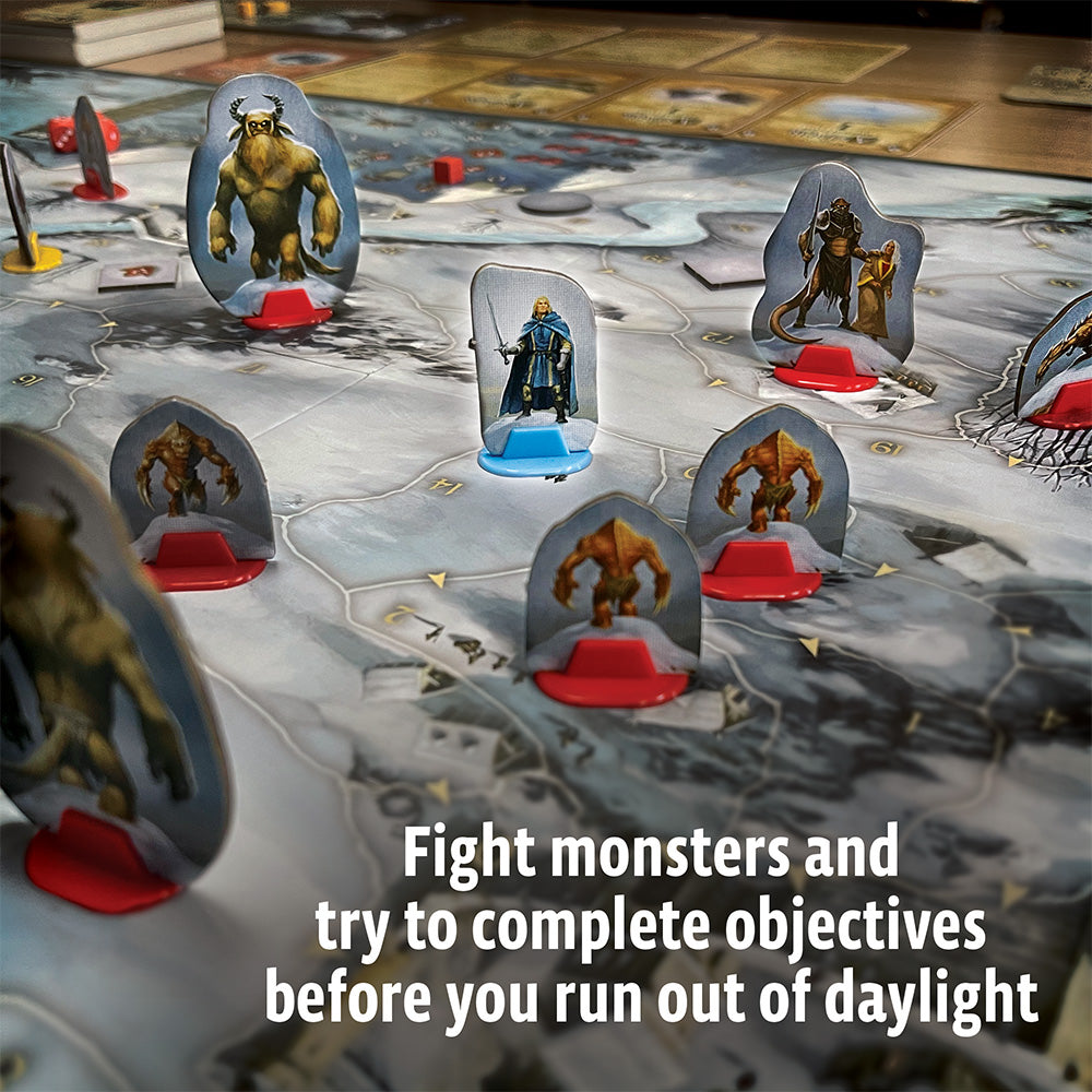 Legends of Andor: Eternal Frost - Epic Fantasy Board Game for Adults & Teens | Strategy Adventure Game with Miniatures | Perfect for Game Nights & Family Gatherings