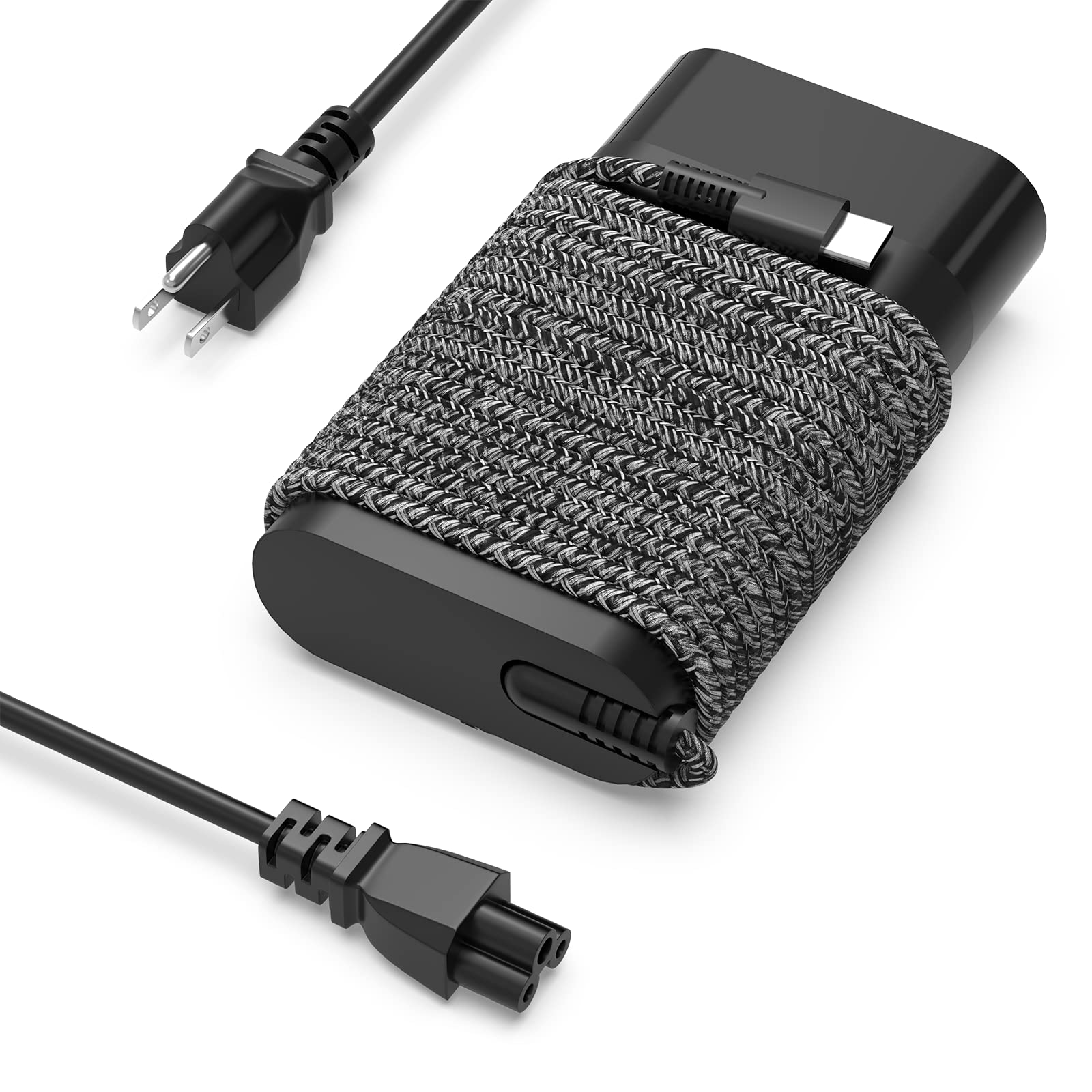 90W USB C Laptop Charger for HP Spectre x360 15-bl000, EliteBook 1040 G4 G5 | Fast Charging Power Adapter | Compatible with 904082-003, 904144-850, TPN-DA08, ADP-90FE | Perfect for Home, Office & Travel Use
