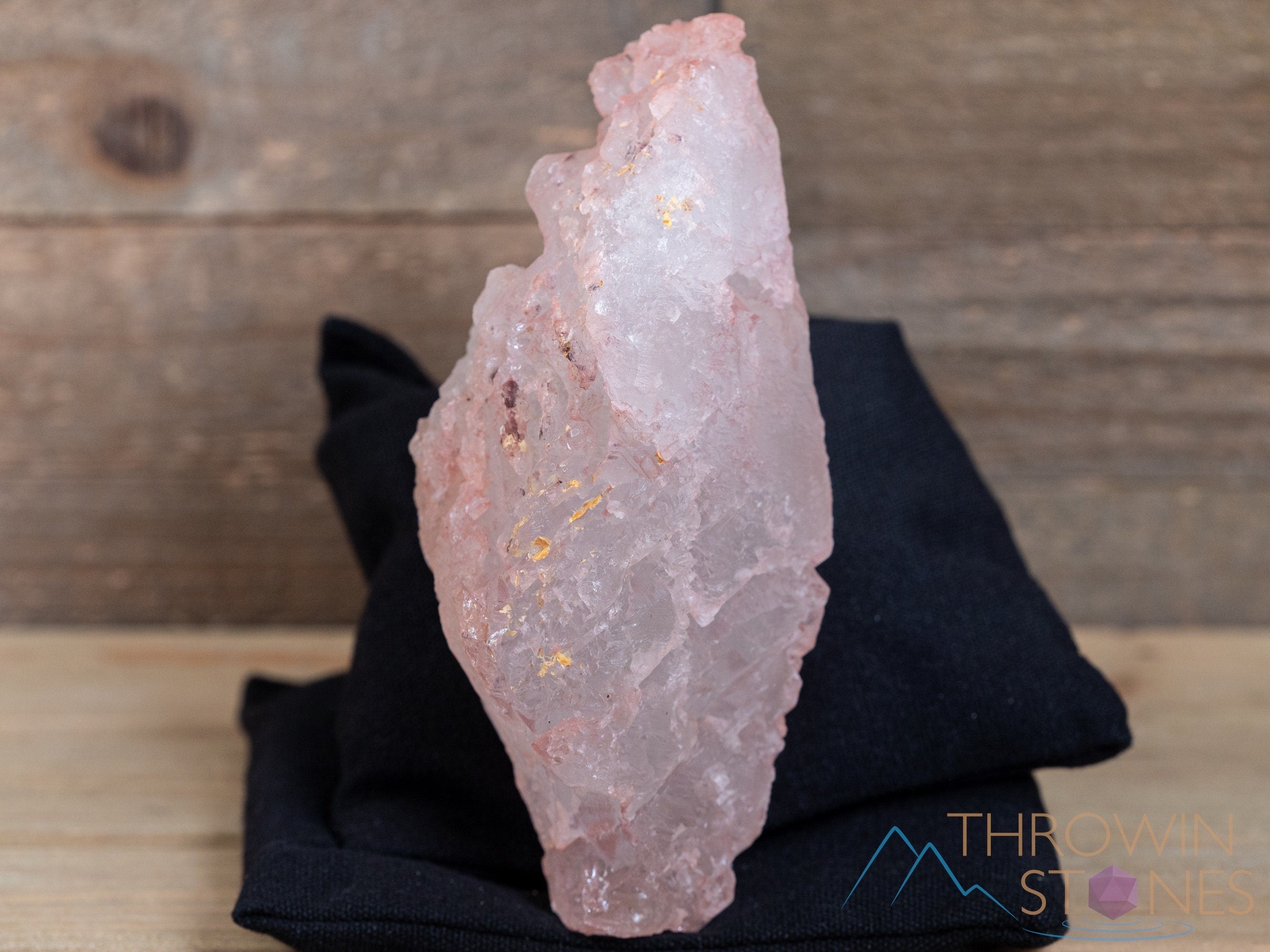 NIRVANA QUARTZ Etched Ice Himalayan Quartz Raw Crystal - Natural Healing Stone for Meditation, Reiki & Yoga | Unique Housewarming Gift & Spiritual Home Decor | Raw Crystals and Stones Collection (40299) | Perfect for Altars, Energy Cleansing & Positive Vibes