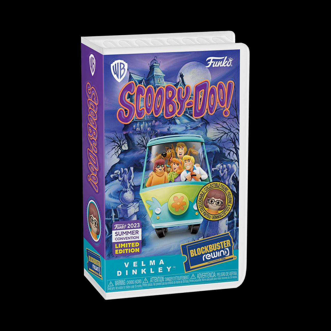Funko Pop! Scooby-Doo Velma Blockbuster Rewind 2023 Summer Convention Exclusive - Limited Edition with Chase Variant - Perfect for Collectors, Gifts, and Display