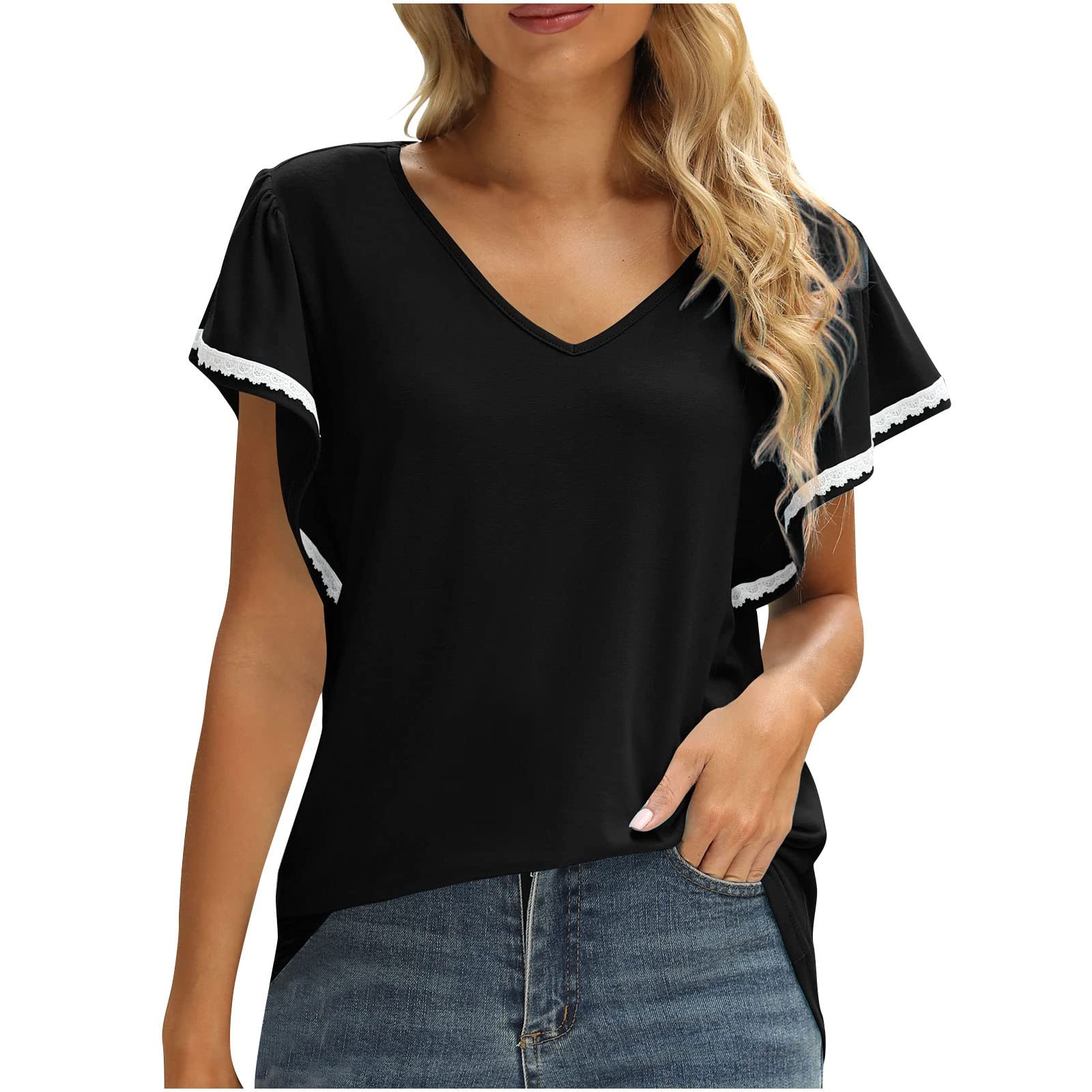 Plus Size Women's Linen Button Down Shirts - Floral Print Tunic Tops, Loose Flowy Blouse for Casual Comfort | Perfect for Summer Outfits, Office Wear & Boho Style