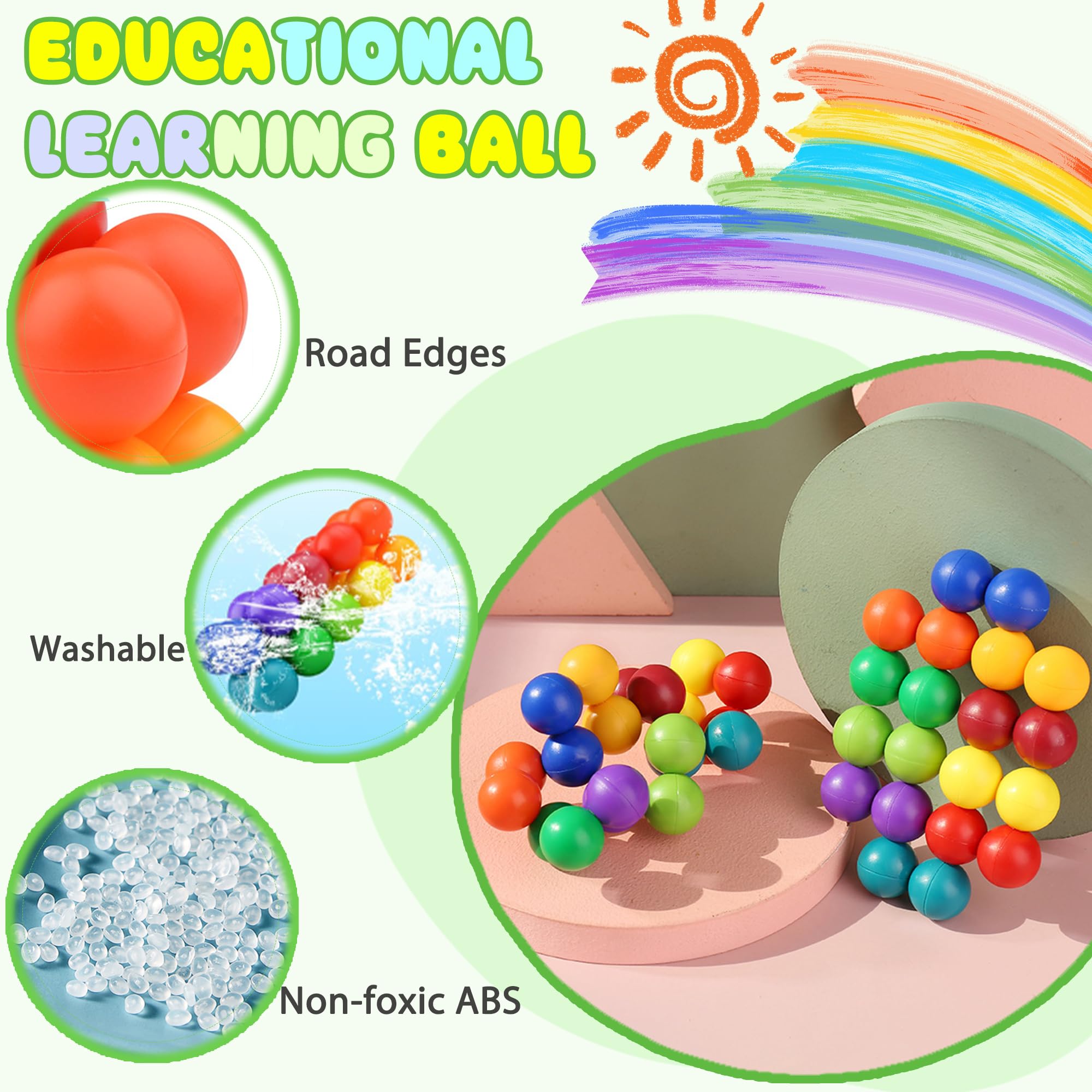 8Pcs Sensory Fidget Toys for Kids with Autism & ADHD - Stress Relief Toys for Adults & Toddlers - Christmas Stocking Stuffers, Travel Toys & Birthday Gifts for Boys Girls Ages 3-7 (Great for Classroom, Car Rides & Anxiety Relief)