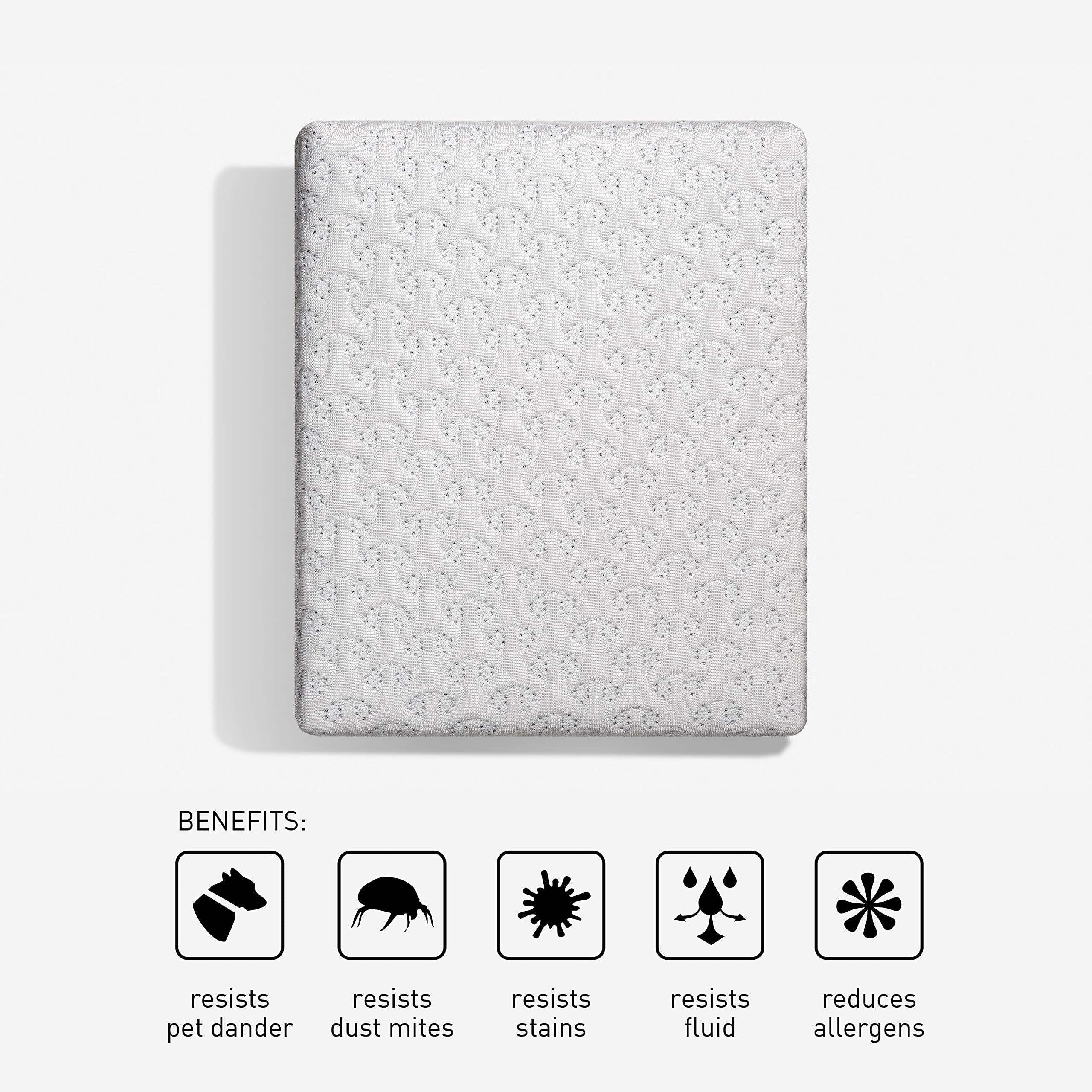 Bedgear Ver-Tex Cooling King Mattress Protector - Waterproof & Breathable Cooling Mattress Cover for Hot Sleepers - Hypoallergenic Bedding with Deep Pockets - Fits Adjustable Beds - Perfect for Summer Nights & Temperature Regulation