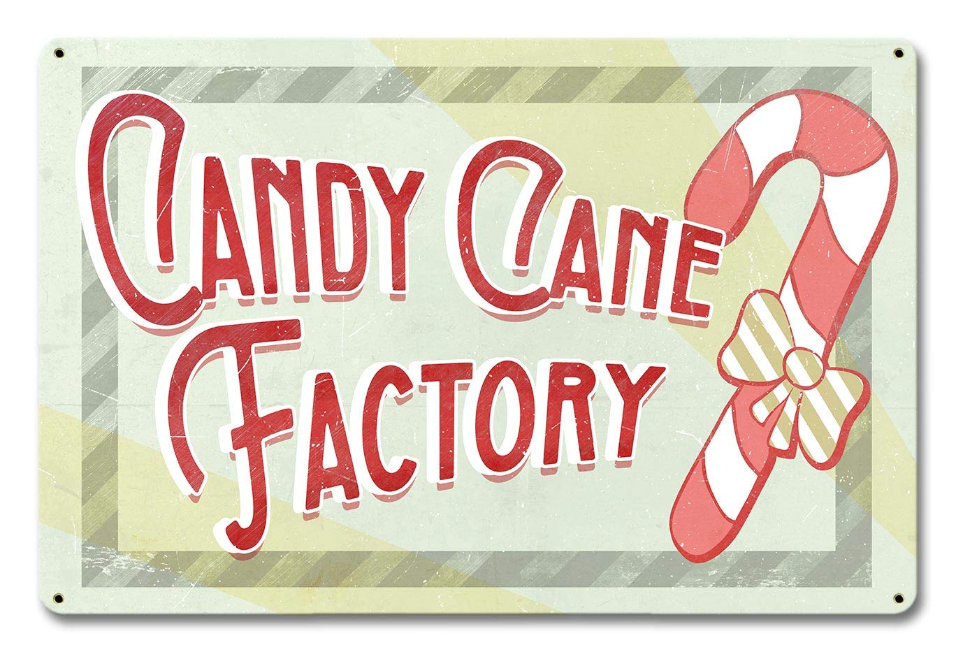 Premium Heavy Gauge Steel Christmas Candy Cane Factory Kit - Made in USA | DIY Holiday Decorations, Christmas Party Supplies & Festive Home Decor
